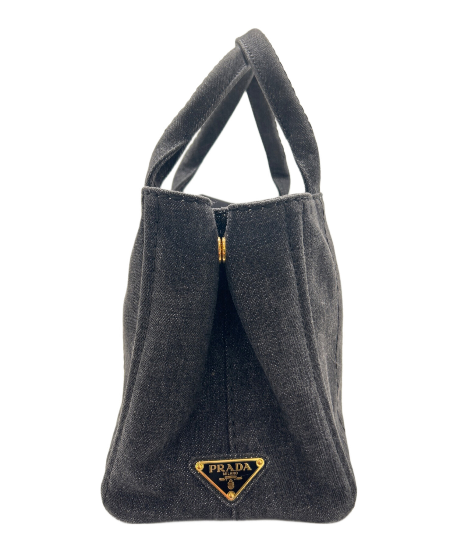 中古・古着通販】PRADA (プラダ) カナパミニ 2WAYバッグ 1BG439 デニム 