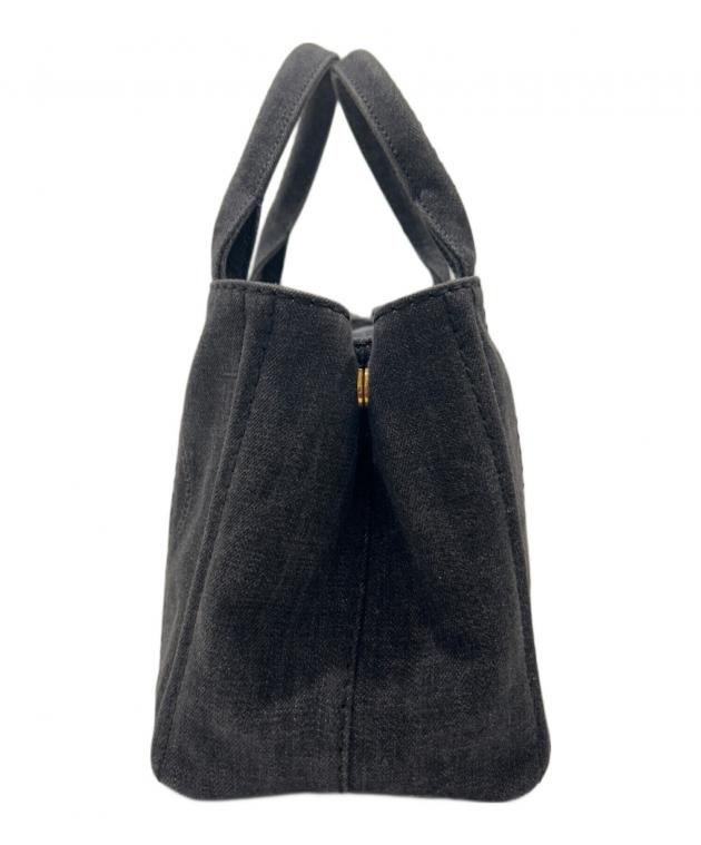中古・古着通販】PRADA (プラダ) カナパミニ 2WAYバッグ 1BG439 デニム