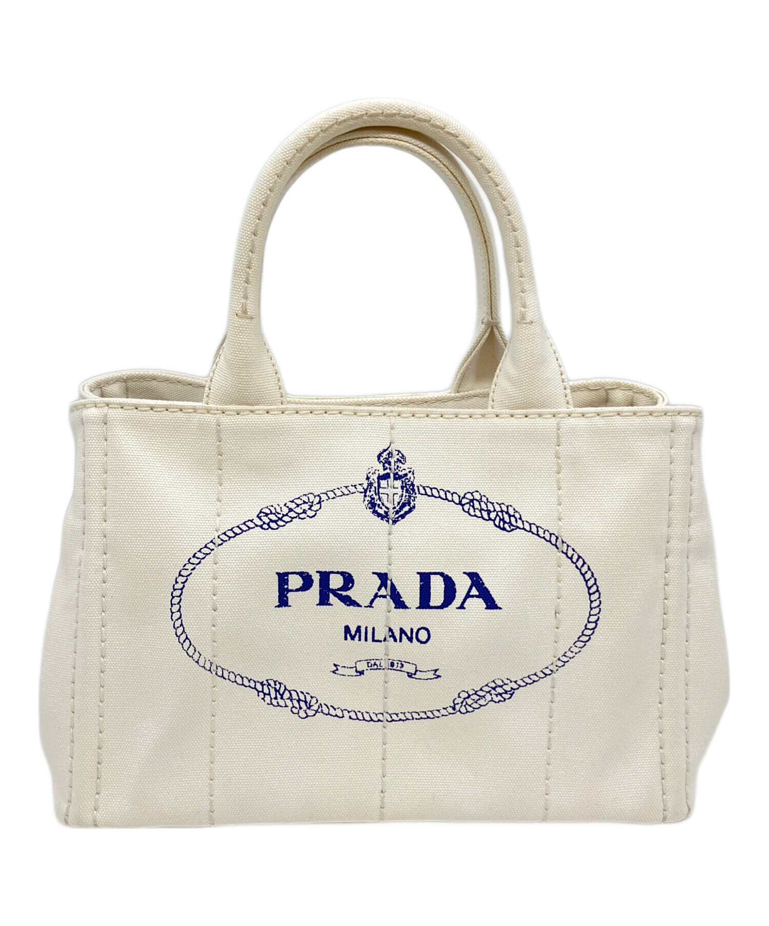 中古・古着通販】PRADA (プラダ) カナパ/ショルダーバッグ アイボリー