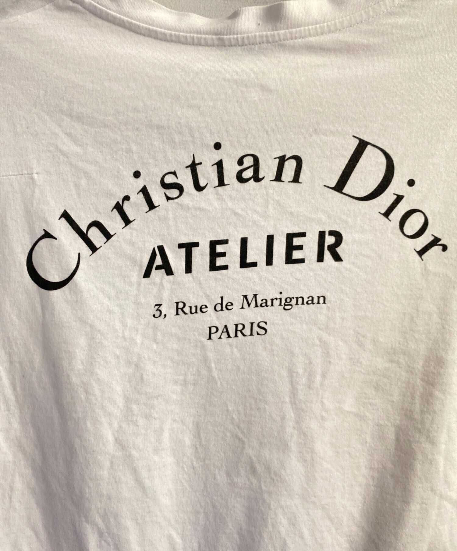 中古・古着通販】DIOR HOMME (ディオール オム) アトリエロゴTシャツ