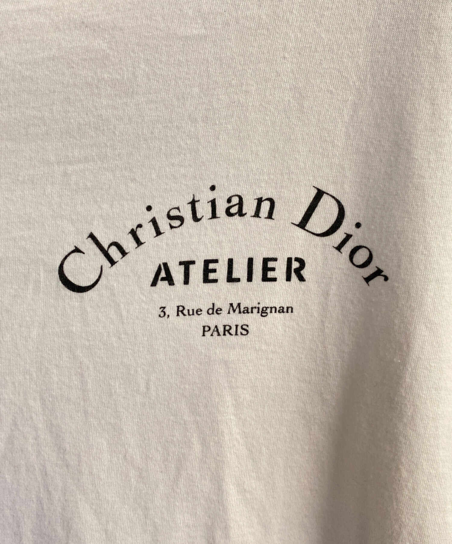 中古・古着通販】DIOR HOMME (ディオール オム) アトリエロゴTシャツ