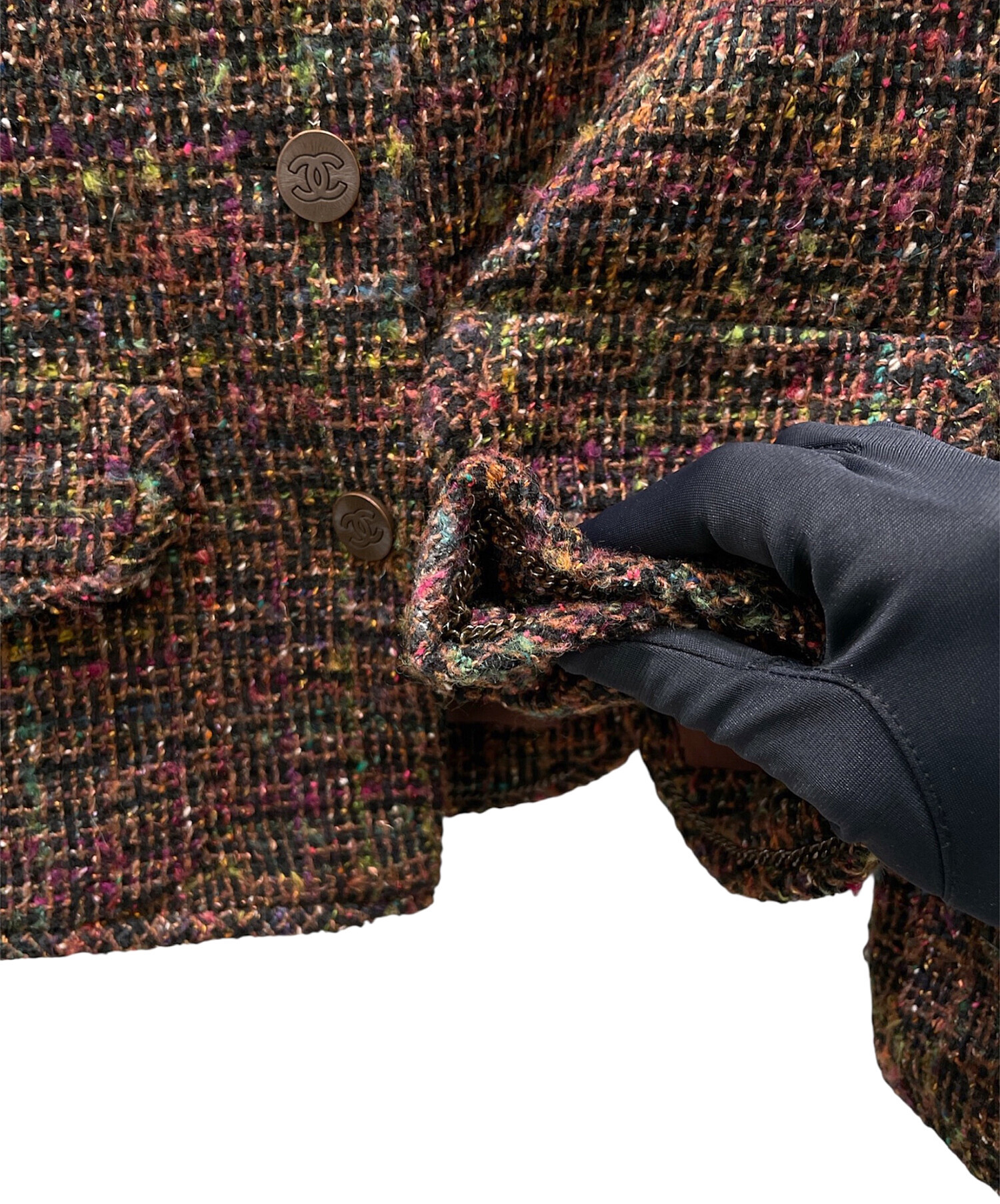 中古・古着通販】CHANEL (シャネル) 98A ヴィンテージ ツイード