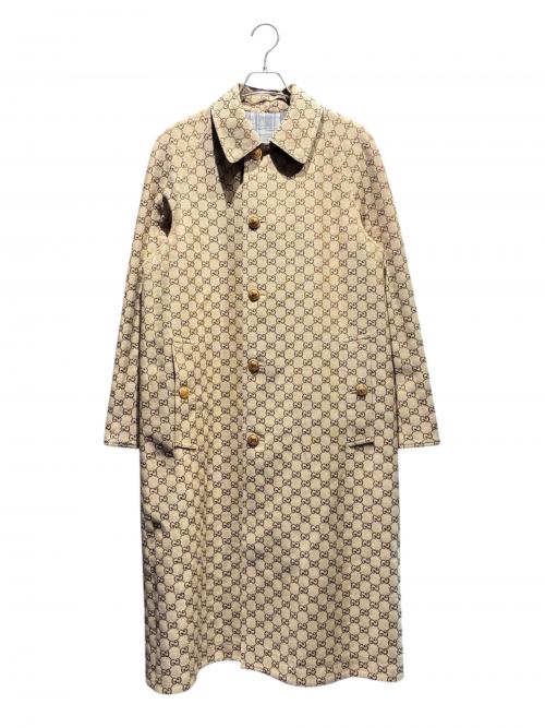 中古・古着通販】GUCCI (グッチ) GGリバーシブルコート ベージュ