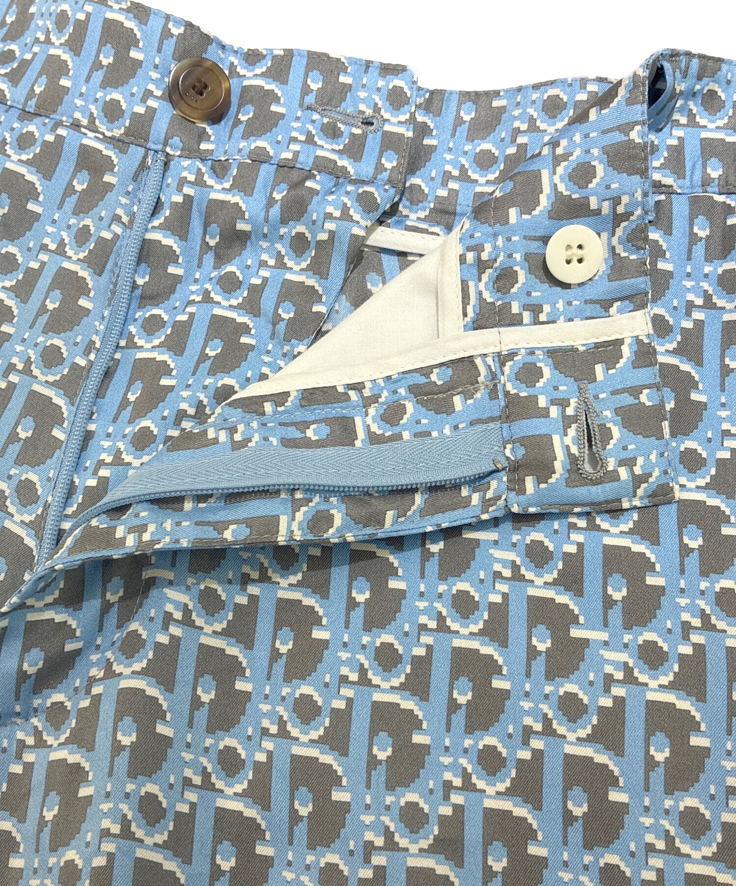 中古・古着通販】Dior (ディオール) Oblique Silk Shorts/オブリーク