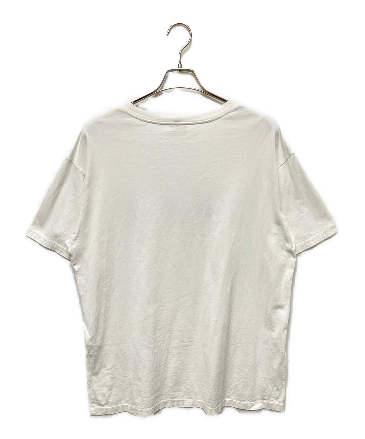 CELINE ロゴ Tシャツ ホワイト 半袖 セリーヌ CELINE CELINE Tシャツ 2X761671Q 半袖 クロップド丈 （01EA