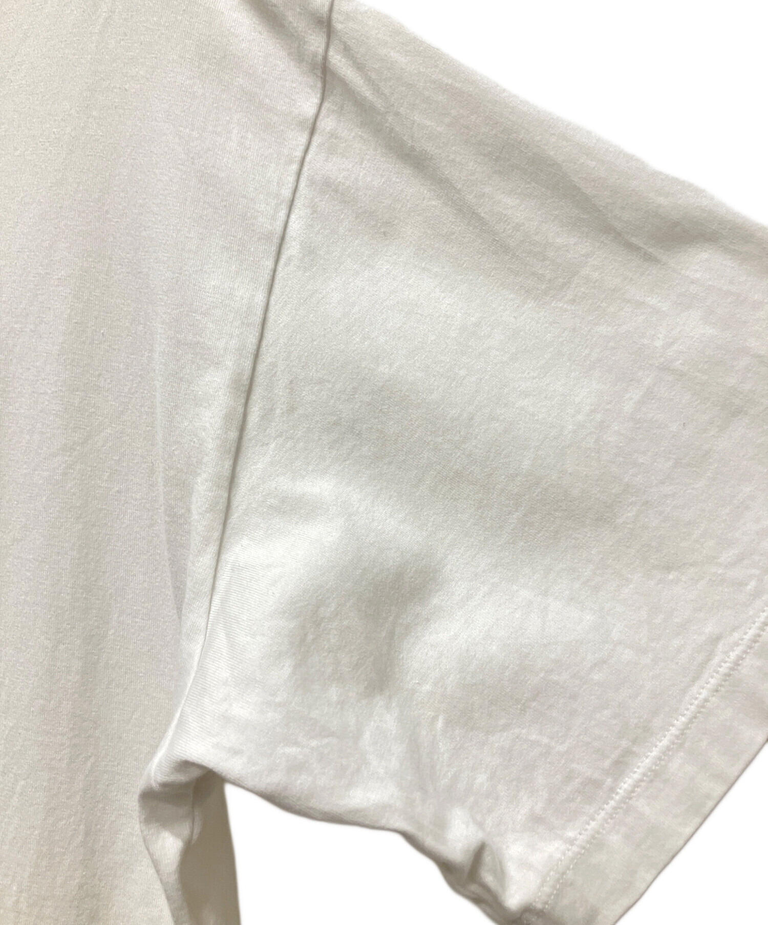 CELINE ロゴ入り ホワイト Tシャツ M タグ付き 正規品 中古・古着通販】CELINE (セリーヌ) ロゴTシャツ ホワイト サイズ:M