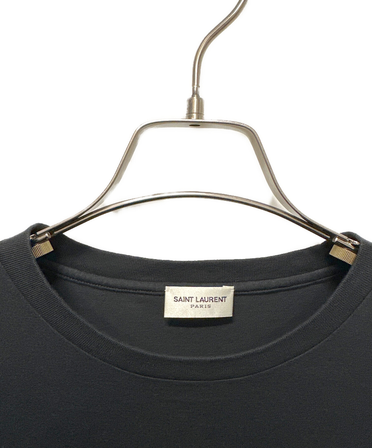 中古・古着通販】Saint Laurent Paris (サンローランパリ) ロゴTシャツ