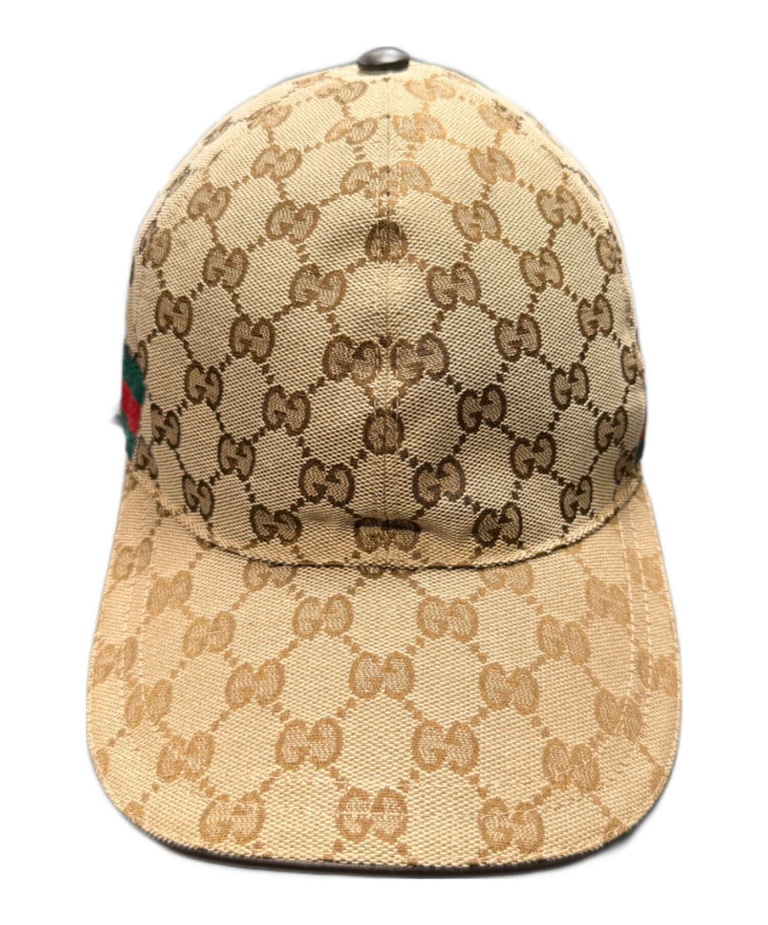 中古・古着通販】GUCCI (グッチ) GGキャップ ベージュ サイズ