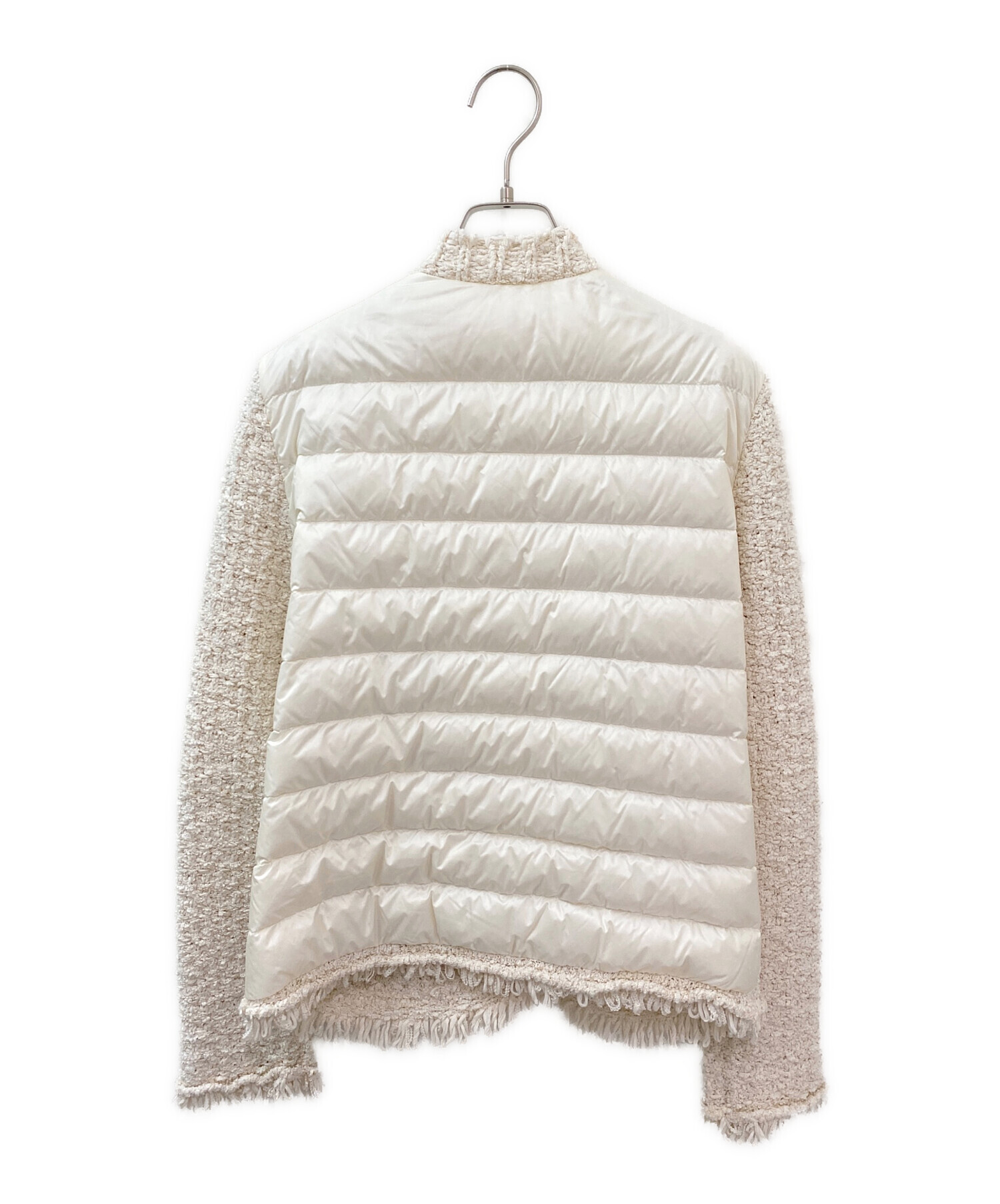 中古・古着通販】MONCLER (モンクレール) ツイード切替ダウン 