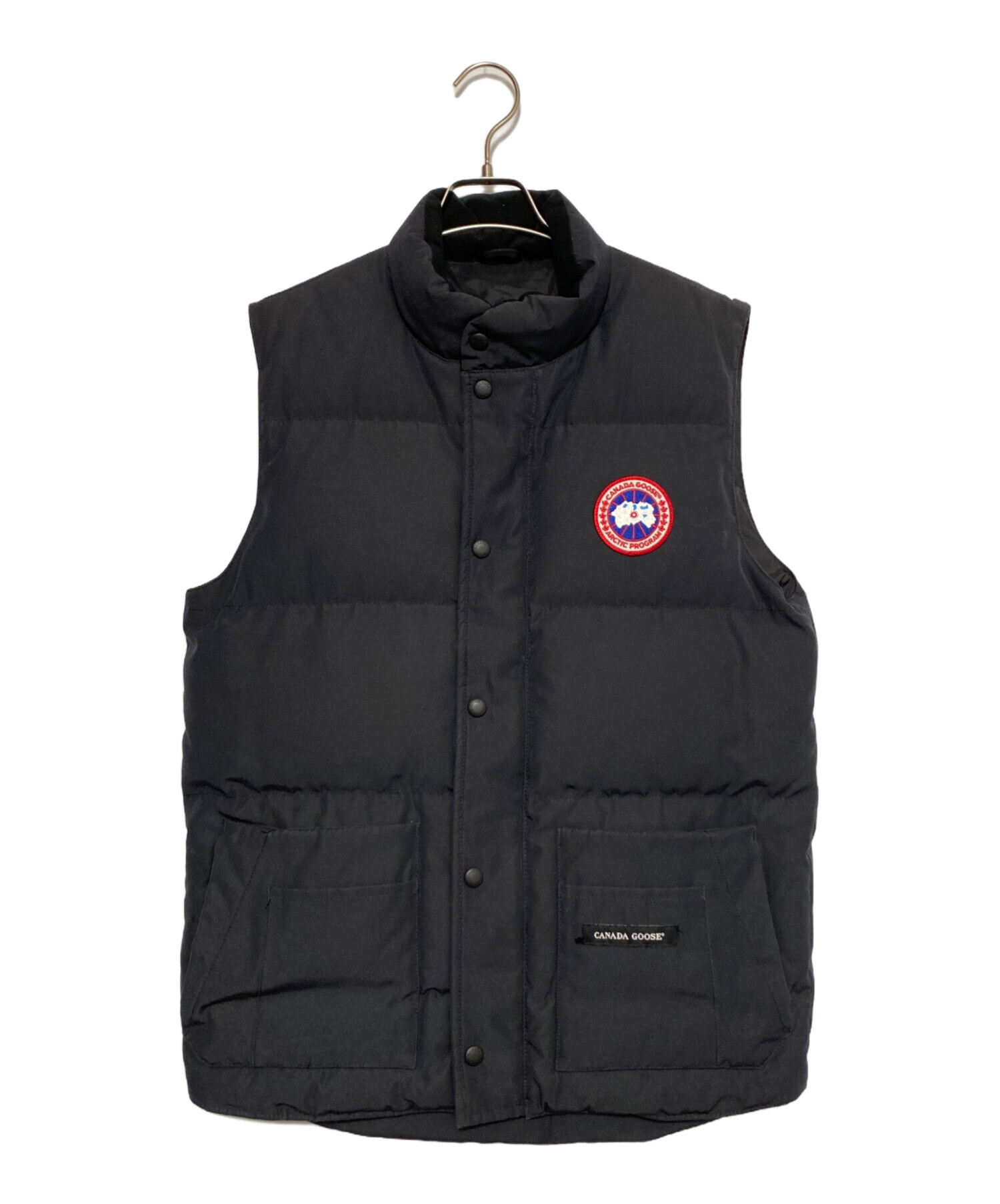 CANADA Canada Goose ダウンベスト S ネイビー 極美品 GOOSE