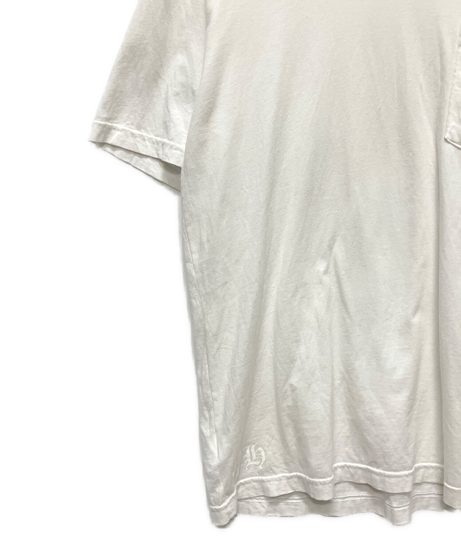 中古・古着通販】CHROME HEARTS (クロムハーツ) ネックロゴポケットT 
