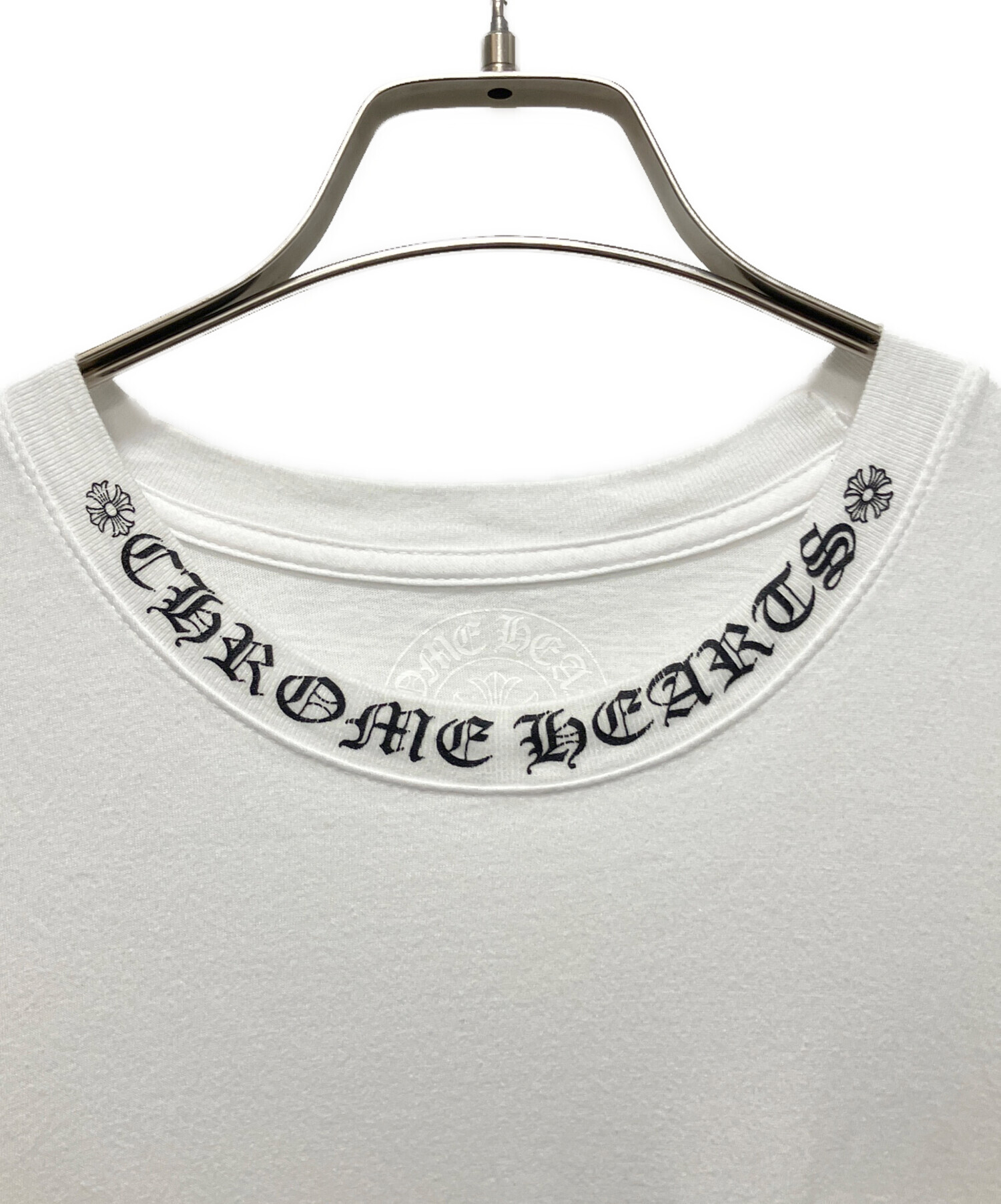 中古・古着通販】CHROME HEARTS (クロムハーツ) ネックロゴポケットT 