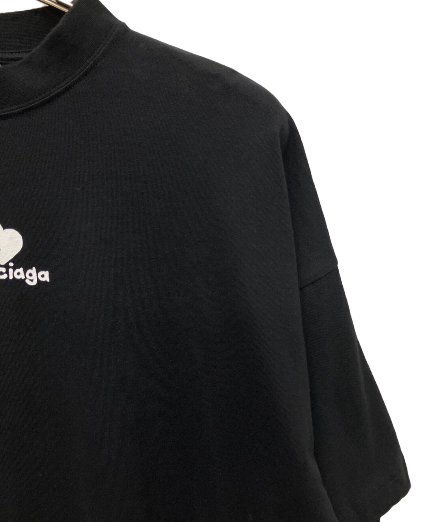 中古・古着通販】BALENCIAGA (バレンシアガ) ロゴレイヤードTシャツ