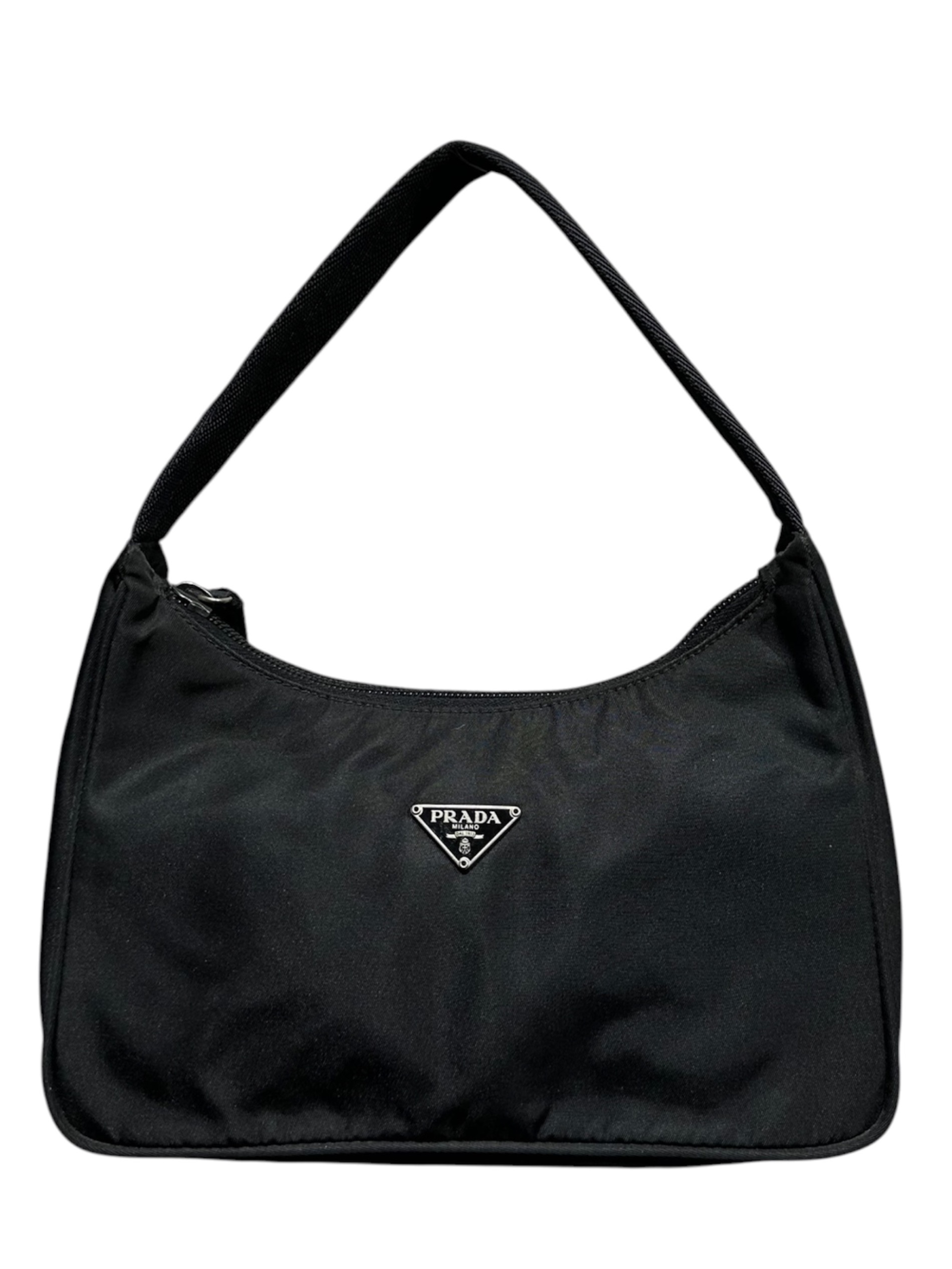 中古・古着通販】PRADA (プラダ) トライアングルロゴワンショルダー