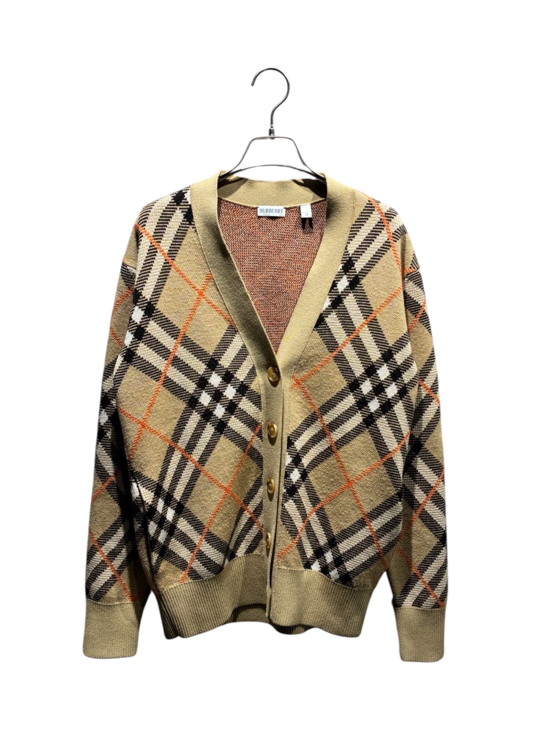 【希少】美品 BURBERRYチェック カーディガン ヴィンテージ SPサイズ 希少】美品 BURBERRYチェック カーディガン ヴィンテージ SPサイズ