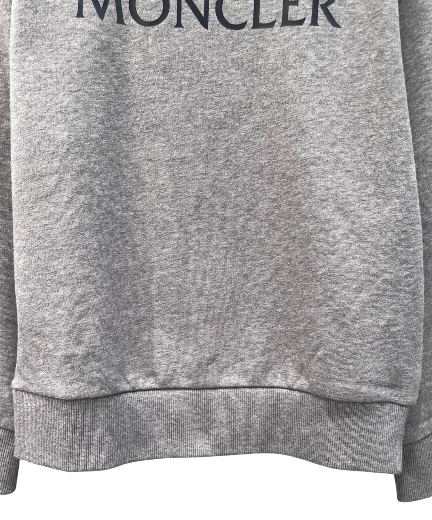 中古・古着通販】MONCLER (モンクレール) ロゴスウェット グレー