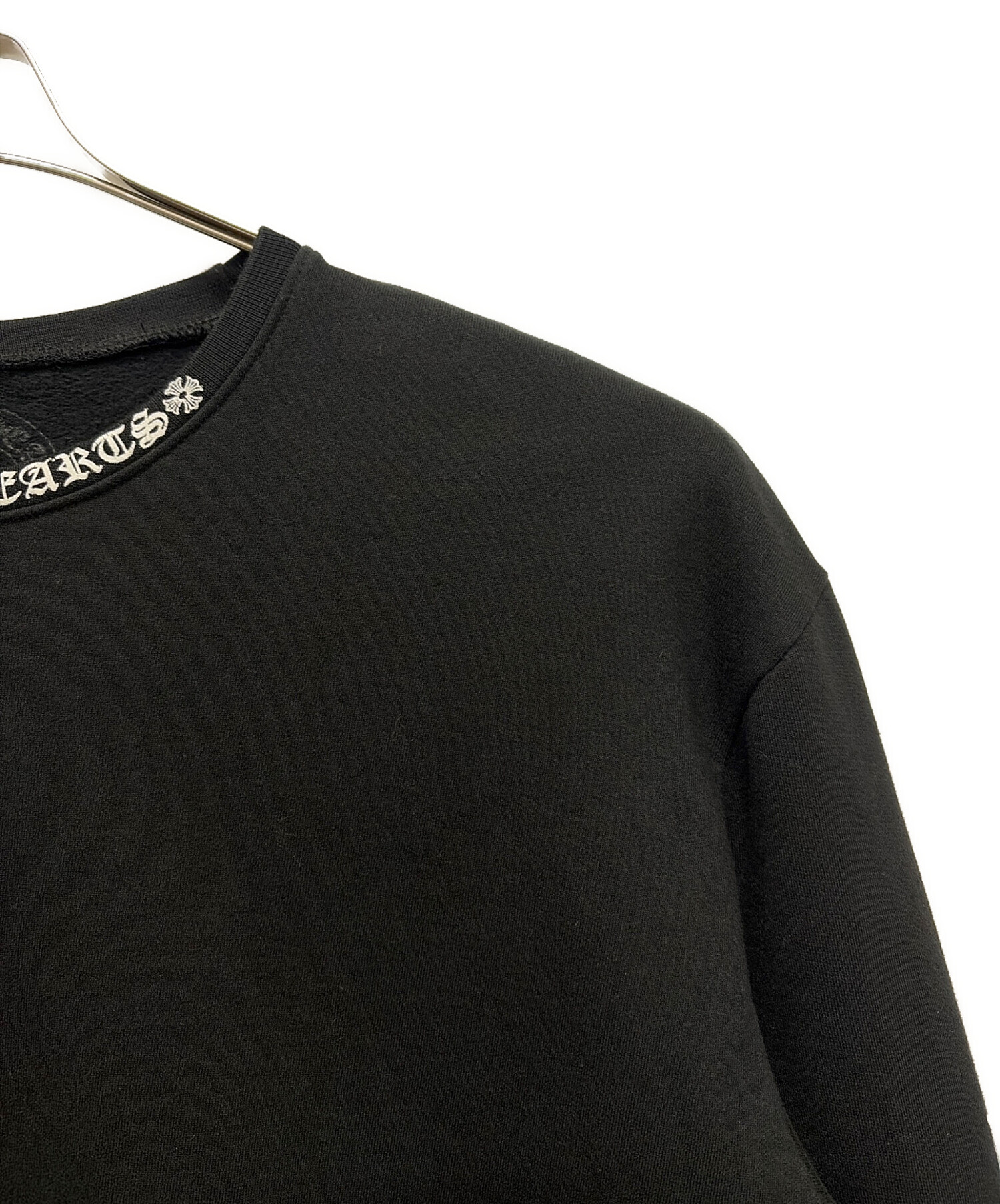 中古・古着通販】CHROME HEARTS (クロムハーツ) ネックロゴスウェット