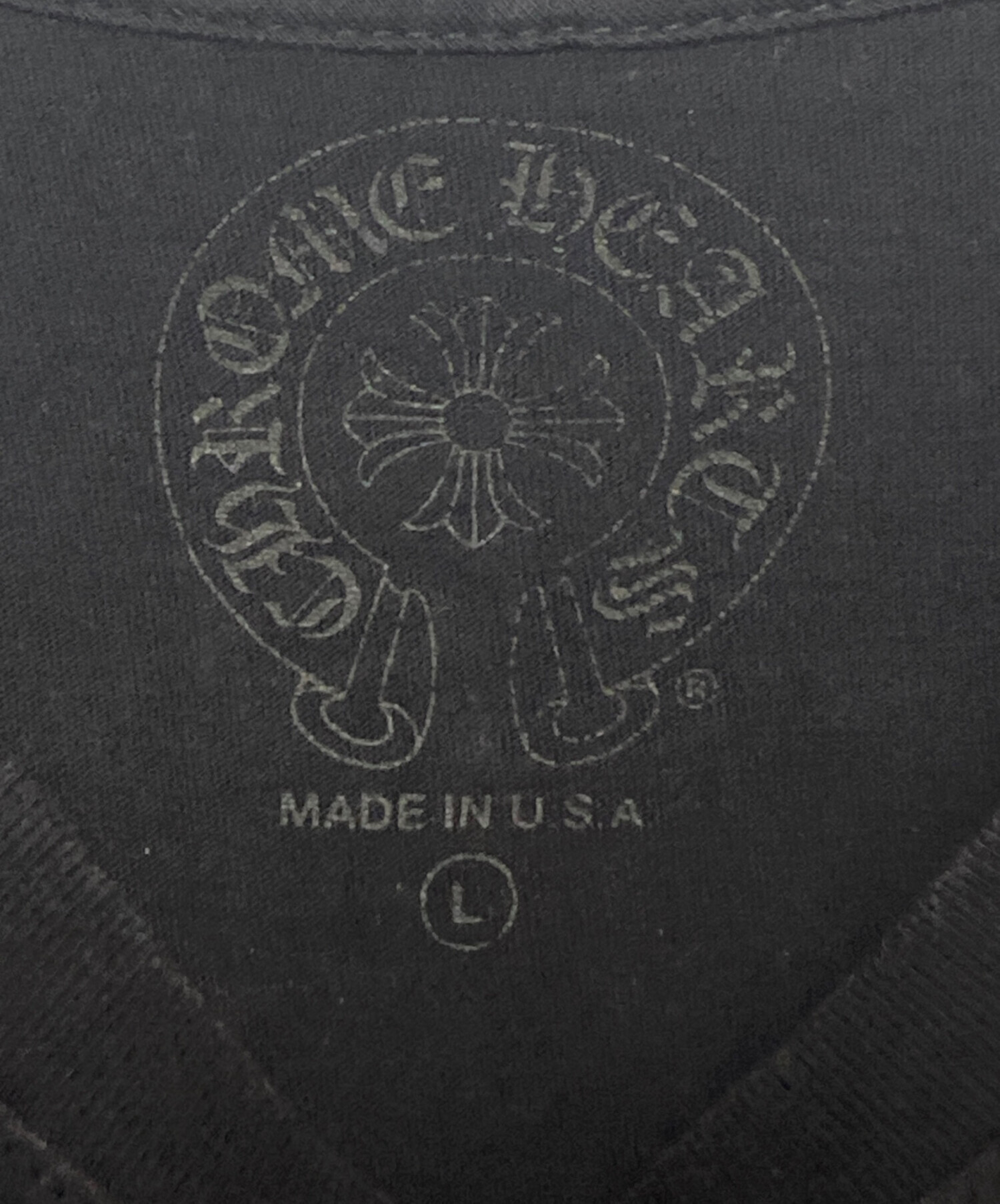 中古・古着通販】CHROME HEARTS (クロムハーツ) スクロールラベル