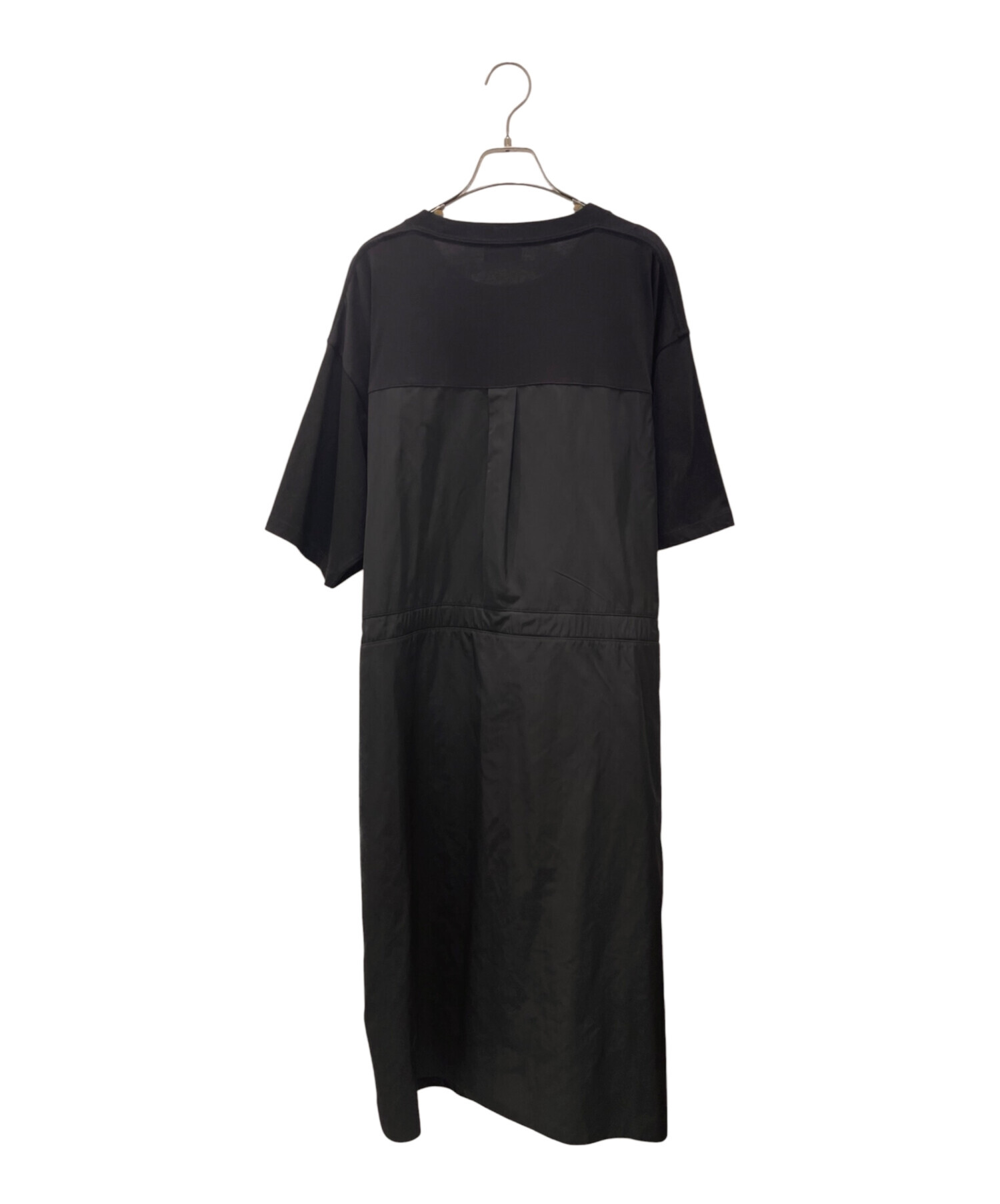 MONCLER ABITO DRESS 半袖カットソーワンピース 中古・古着通販】MONCLER (モンクレール) バック切替ワンピース/ABITO