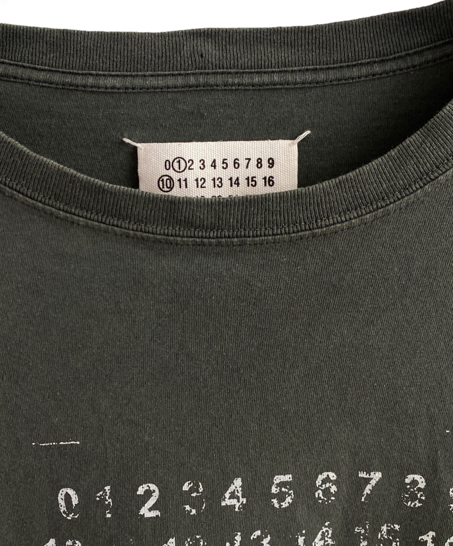 中古・古着通販】Maison Margiela (メゾンマルジェラ) ロゴTシャツ