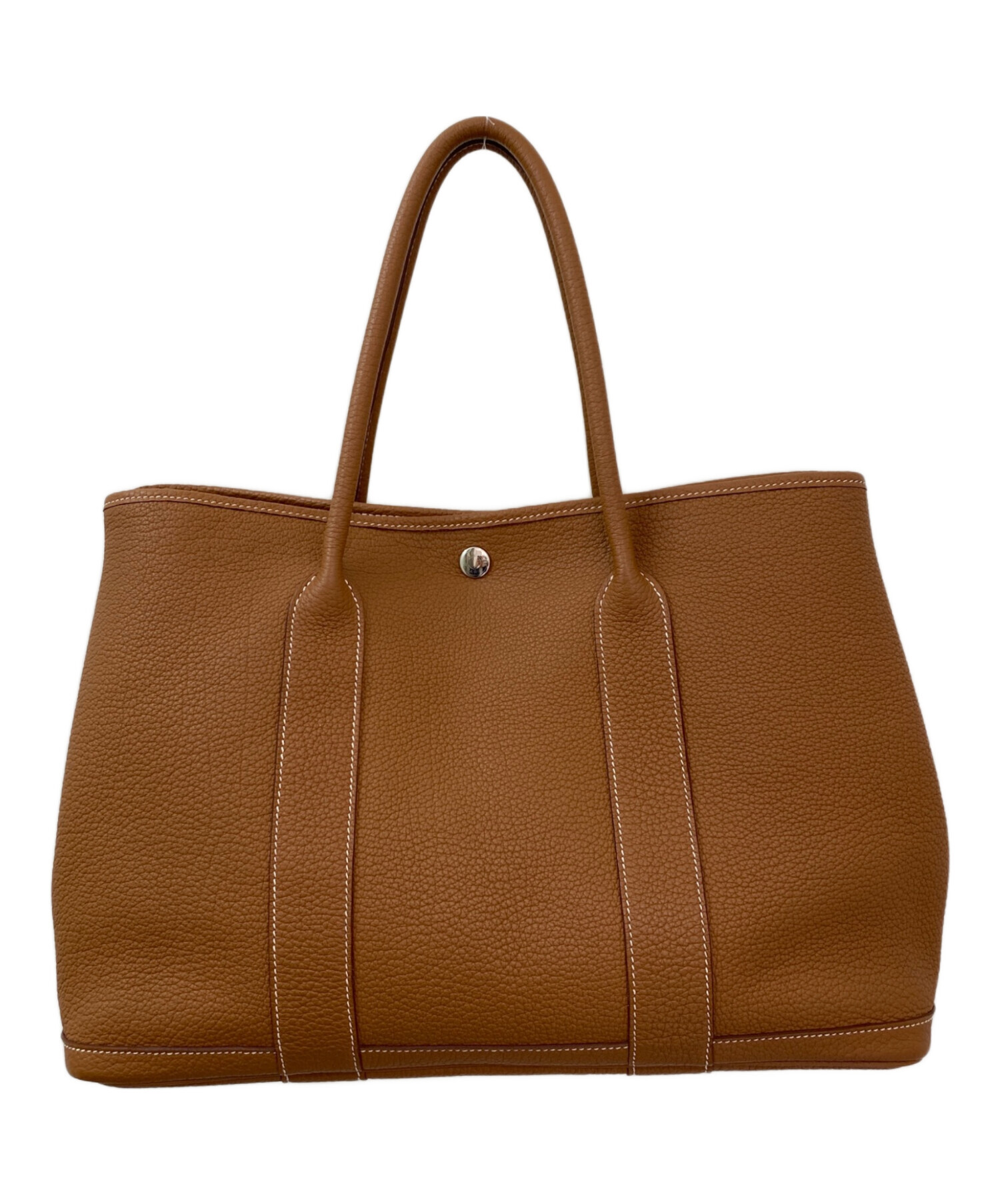 中古・古着通販】HERMES (エルメス) ガーデンパーティPM ブラウン系