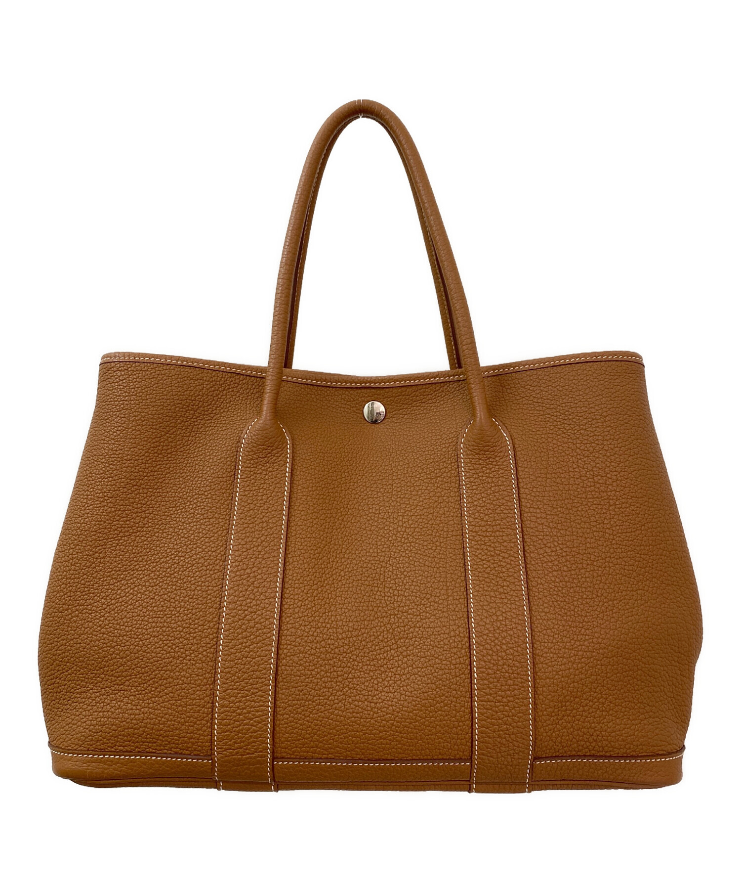 中古・古着通販】HERMES (エルメス) ガーデンパーティPM ブラウン系