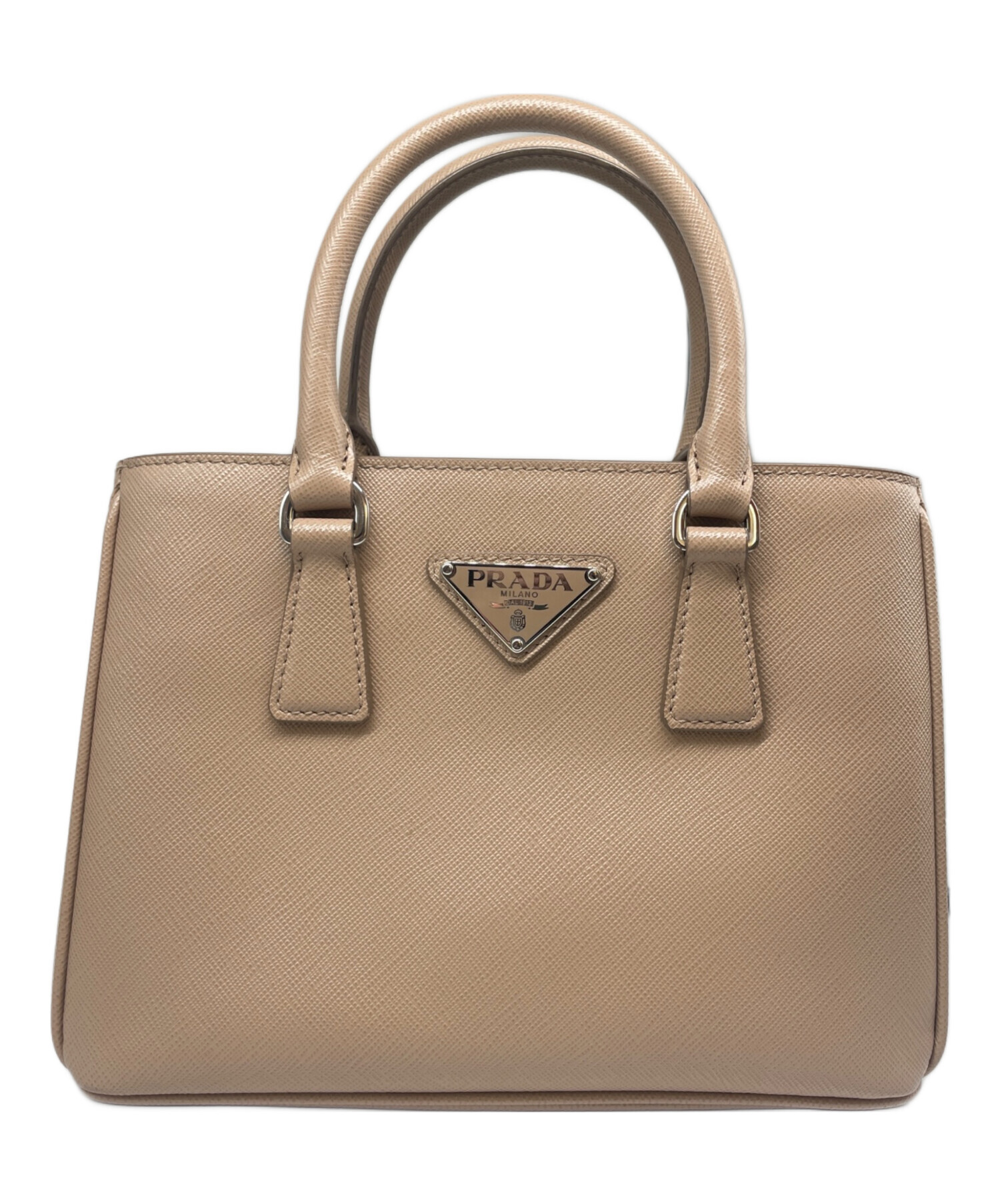 中古・古着通販】PRADA (プラダ) ガレリア ショルダーバッグ ベージュ