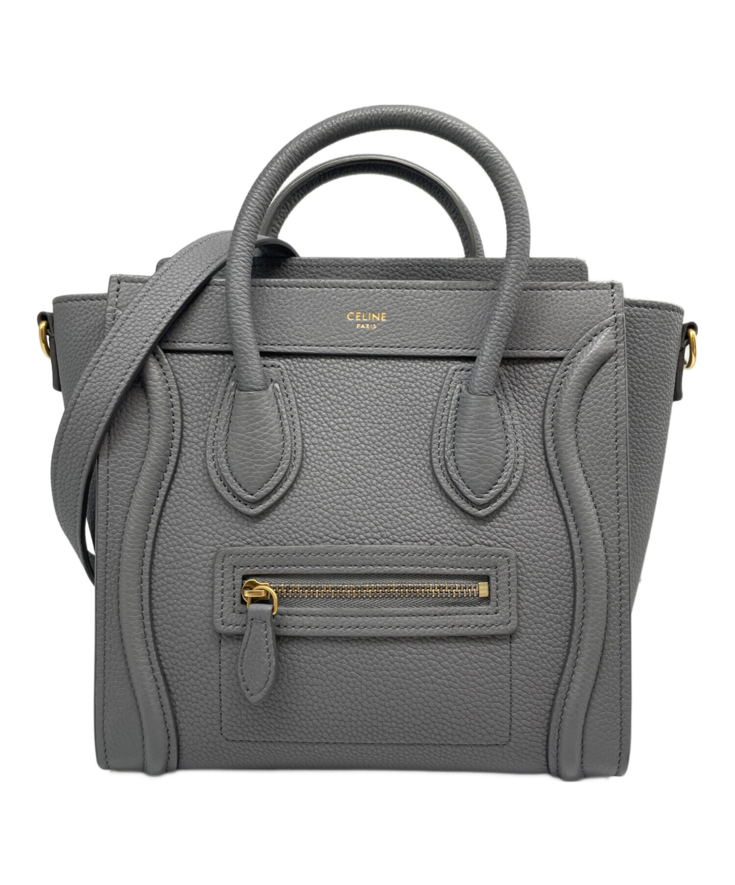 中古・古着通販】CELINE (セリーヌ) ラゲージナノ/ショルダーバッグ 