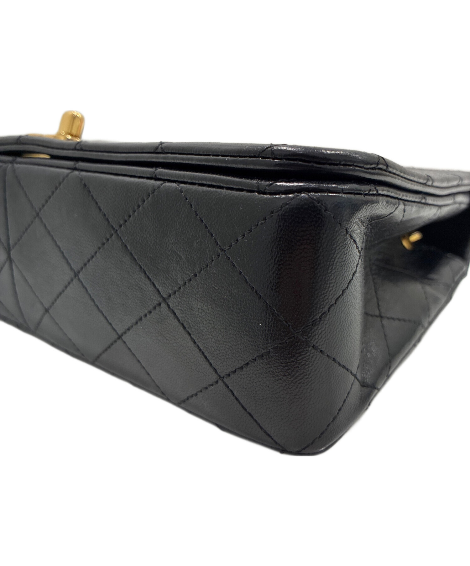 CHANEL シャネル　ターンロック　フルフラップ　マトラッセ ショルダーバッグ 中古・古着通販】CHANEL (シャネル) フルフラップ マトラッセ ターン