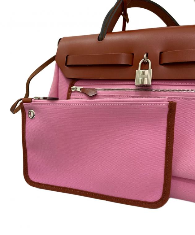 中古・古着通販】HERMES (エルメス) エールバッグジップPM ピンク