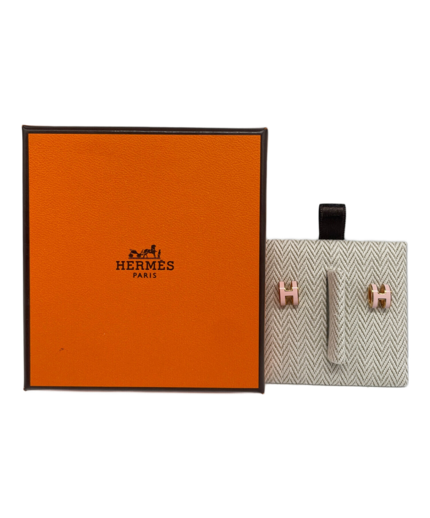中古・古着通販】HERMES (エルメス) ポップHミニピアス/Mini Pop H