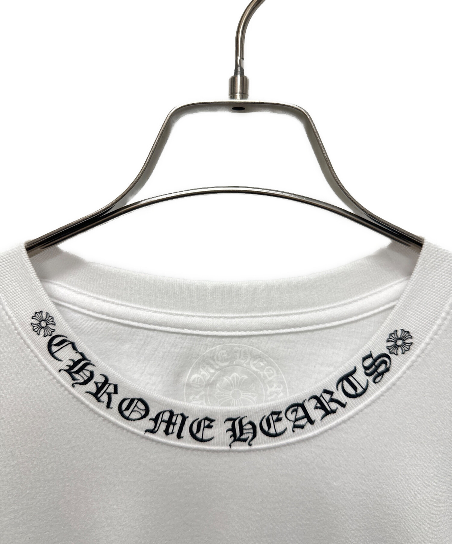 中古・古着通販】CHROME HEARTS (クロムハーツ) ネックロゴポケットT