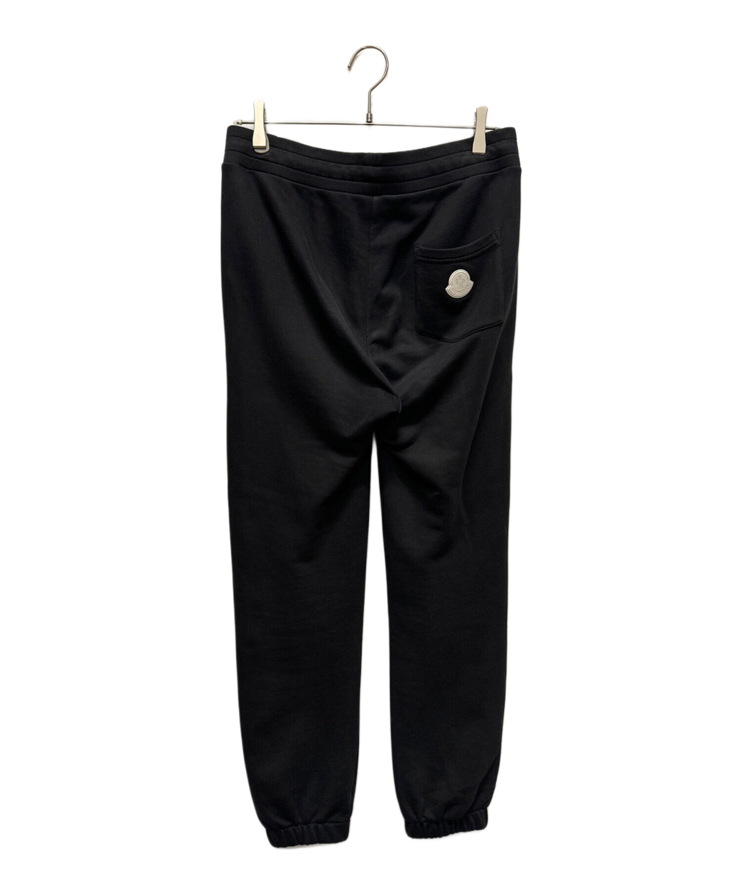MONCLER ロゴ入り ブラック スウェットパンツ 12 anni 中古・古着通販】MONCLER (モンクレール) ロゴスウェットパンツ