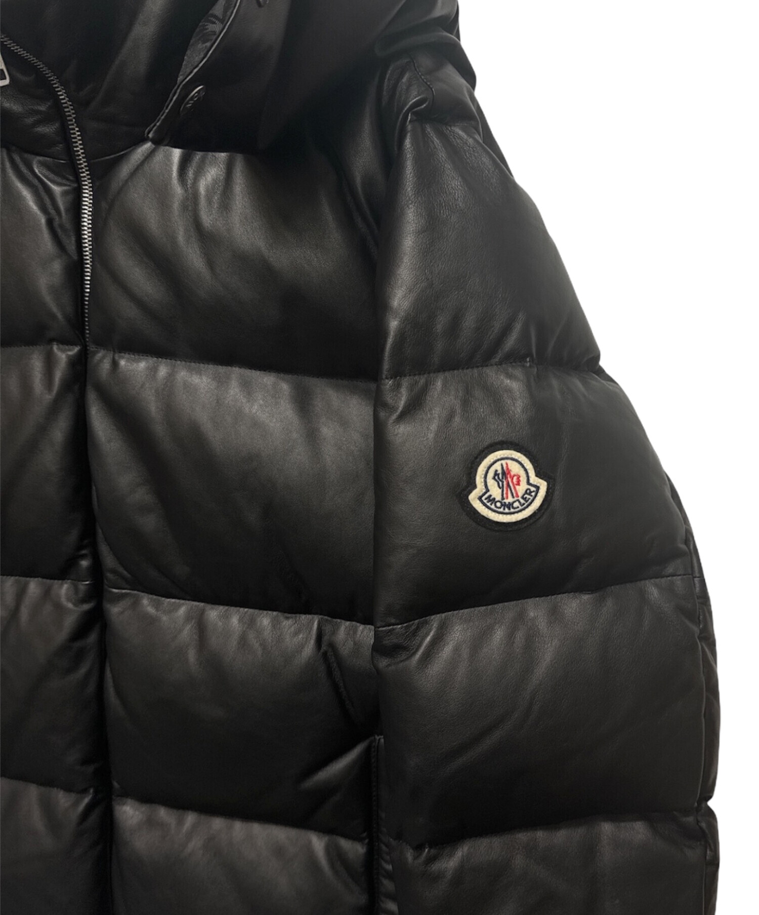 中古・古着通販】MONCLER (モンクレール) DAUPHINELL/レザーダウン