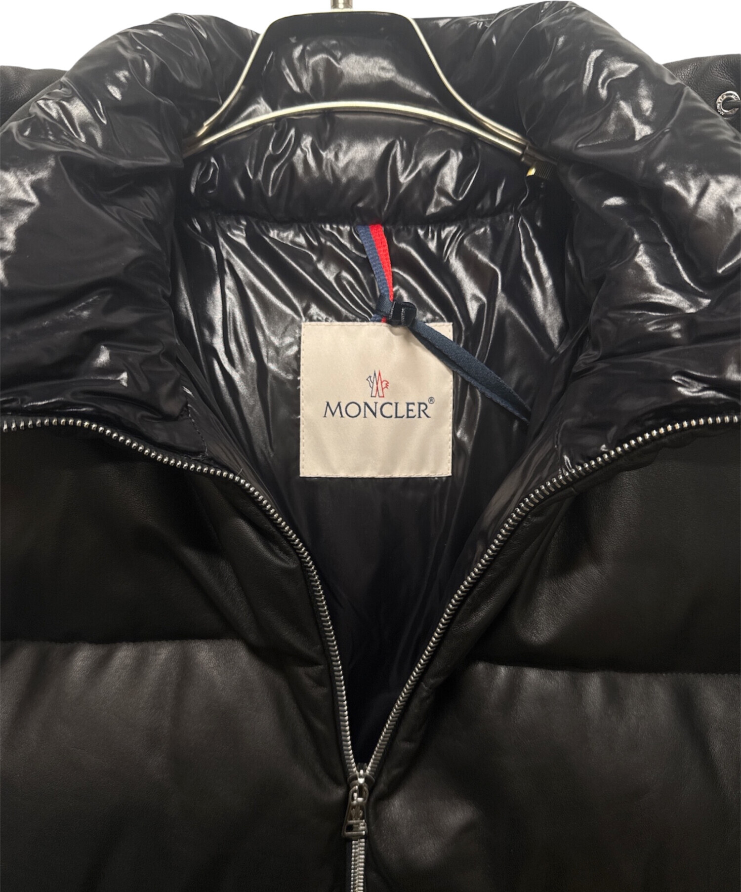 中古・古着通販】MONCLER (モンクレール) DAUPHINELL/レザーダウン