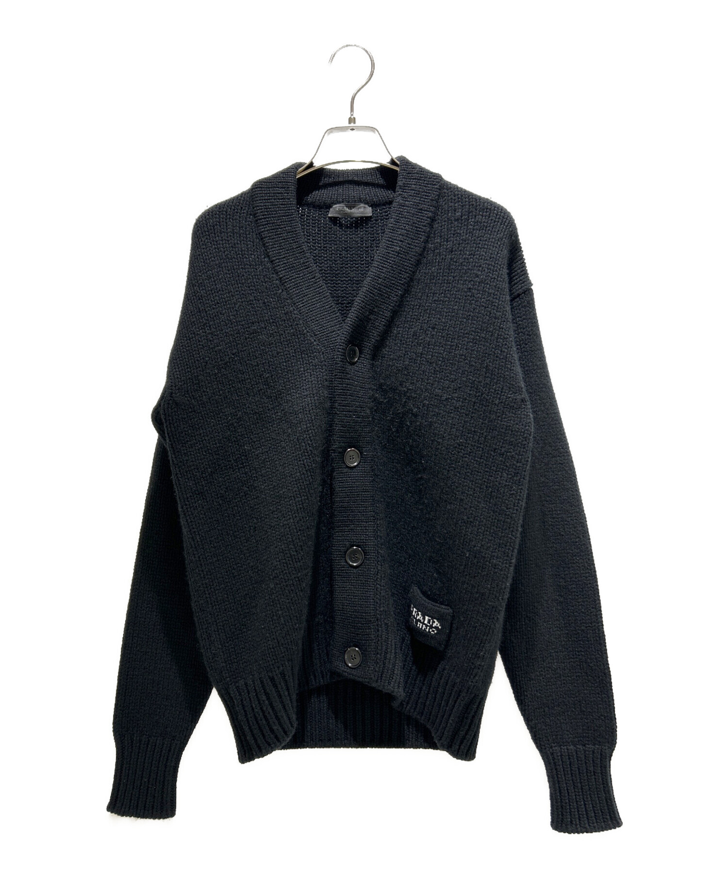 中古・古着通販】PRADA (プラダ) カシミヤVネックカーディガン UMG053