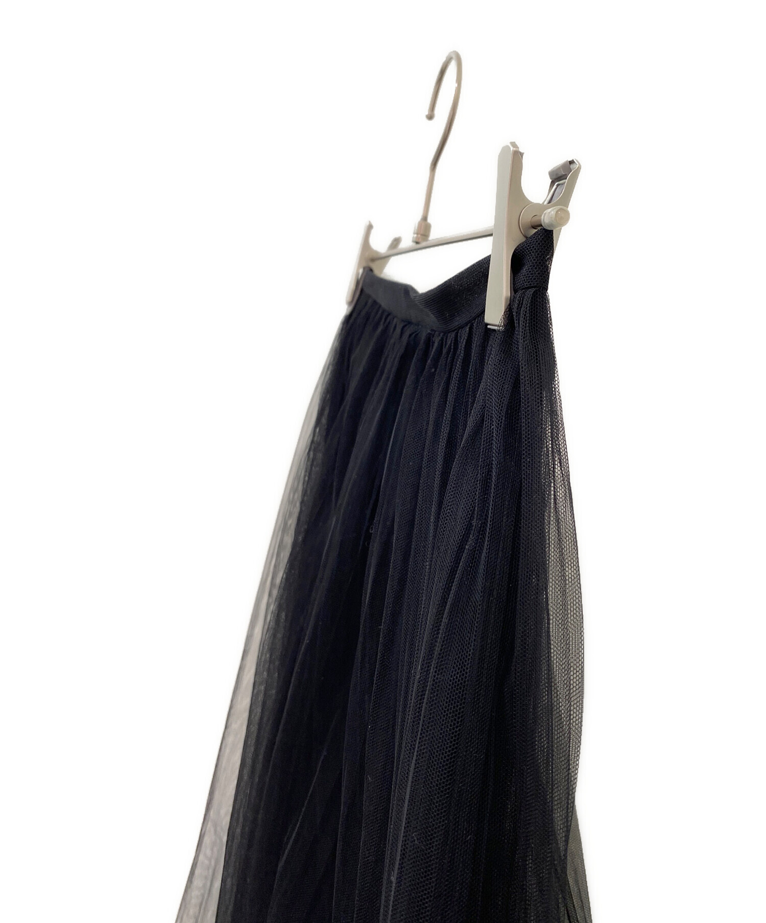 新品タグ付き　97,900円 　マルジェラ　チュールプリーツマキシスカート 中古・古着通販】Maison Margiela (メゾンマルジェラ) チュール