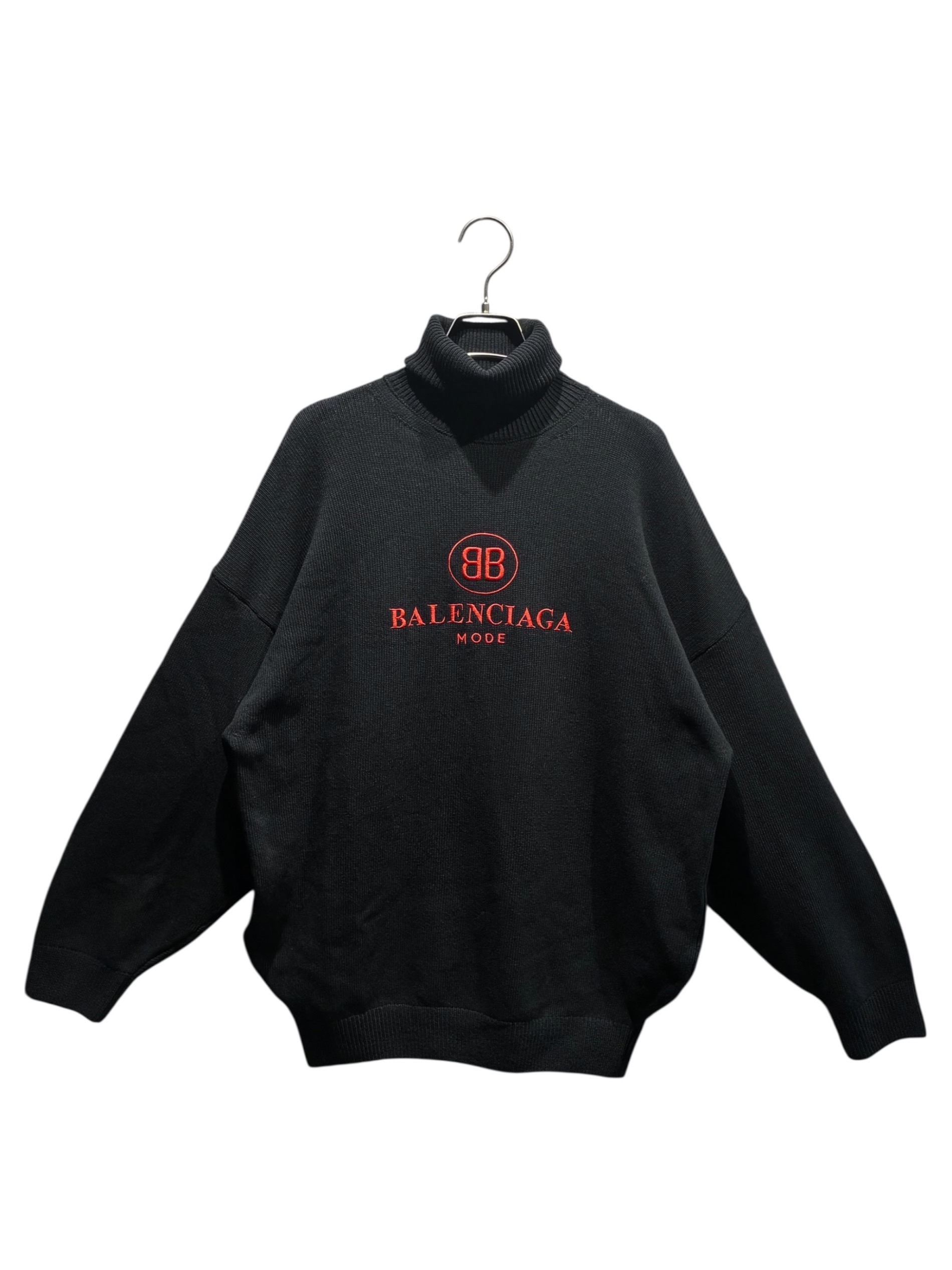 BALENCIAGA 17AW タートルネック ニット セーター BALENCIAGA（バレンシアガ） 国内正規 BALENCIAGA 17AW HighNeck