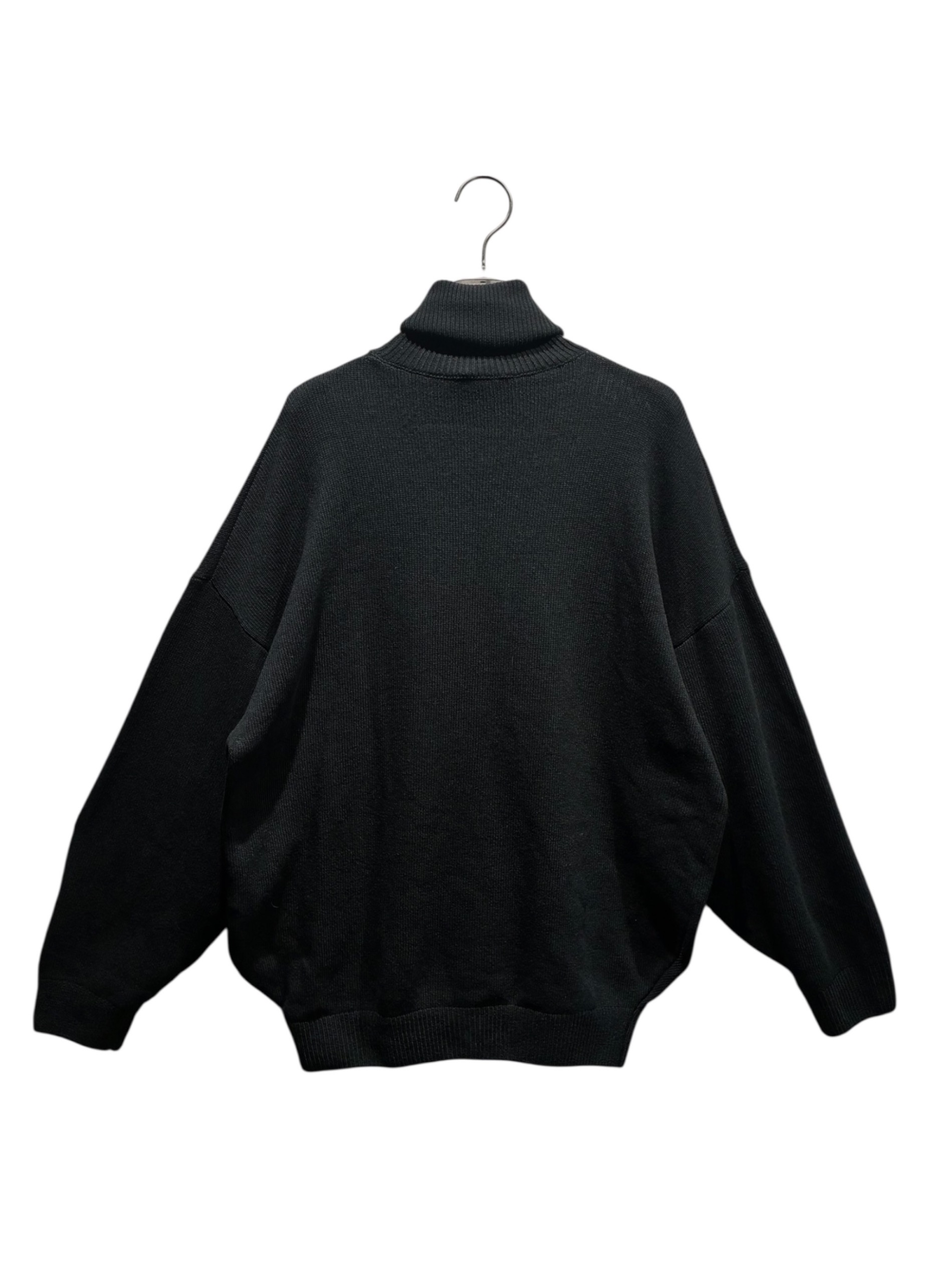 シ*ロ様 【美品】BALENCIAGA 34 タートルネック ニット ハイネック Balenciaga Sponsor タートルネック セーター | ブルー | FARFETCH JP