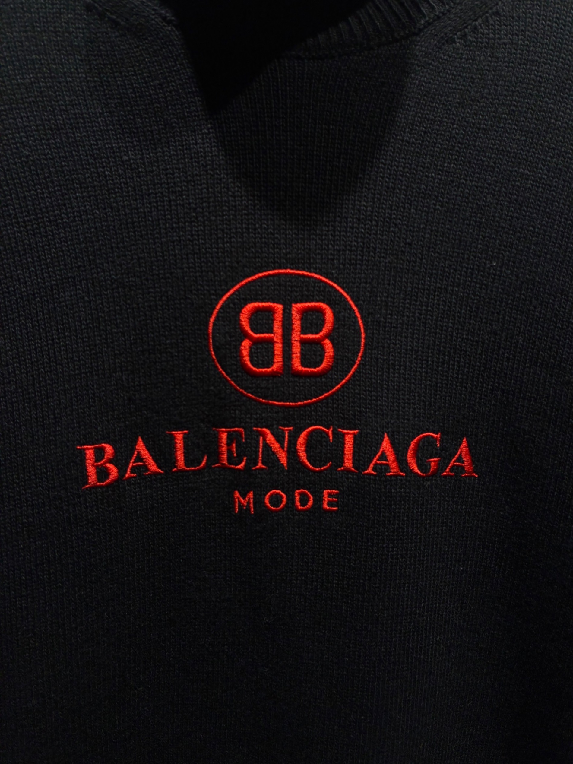 中古・古着通販】BALENCIAGA (バレンシアガ) BBタートルネックニット