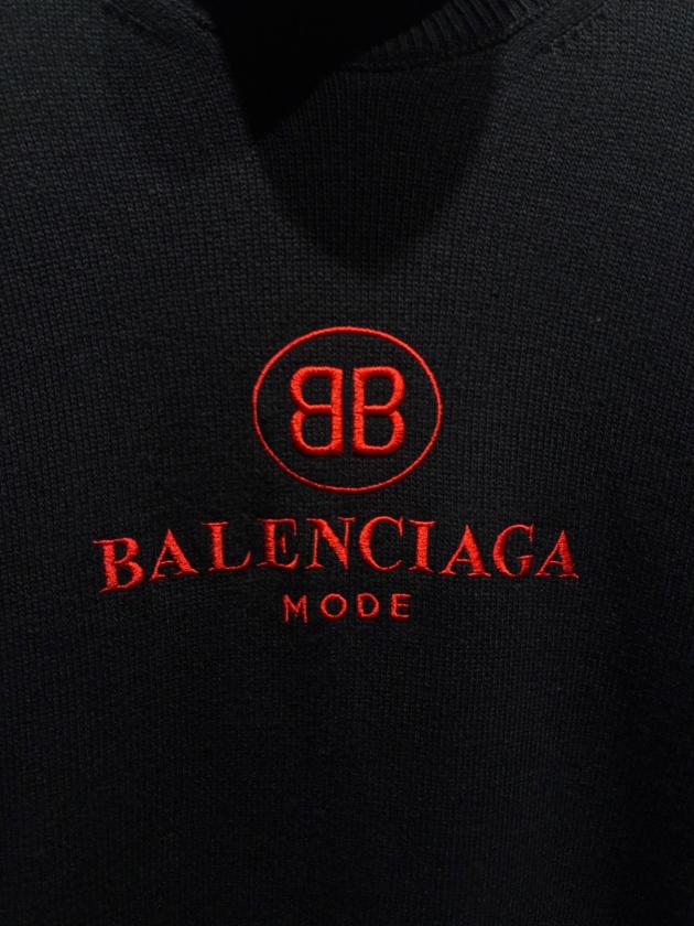 中古・古着通販】BALENCIAGA (バレンシアガ) BBタートルネックニット