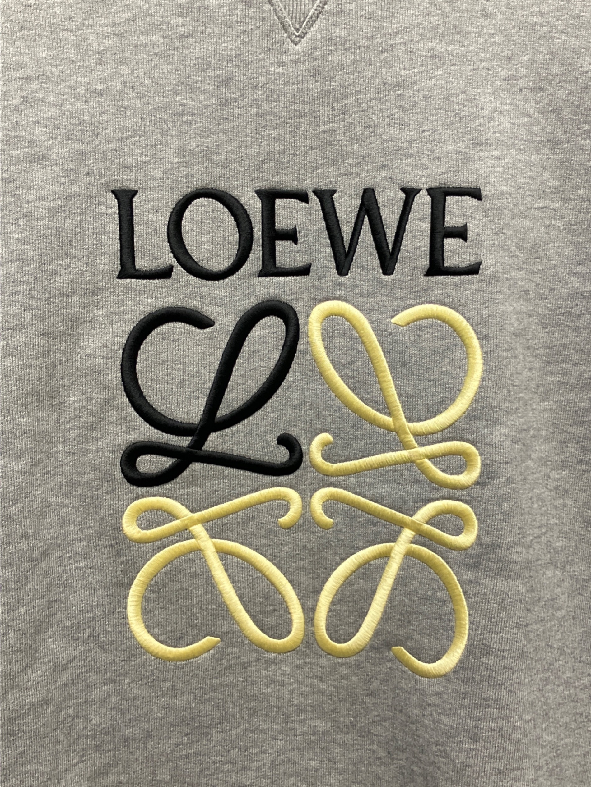 中古・古着通販】LOEWE (ロエベ) アナグラムロゴスウェット グレー
