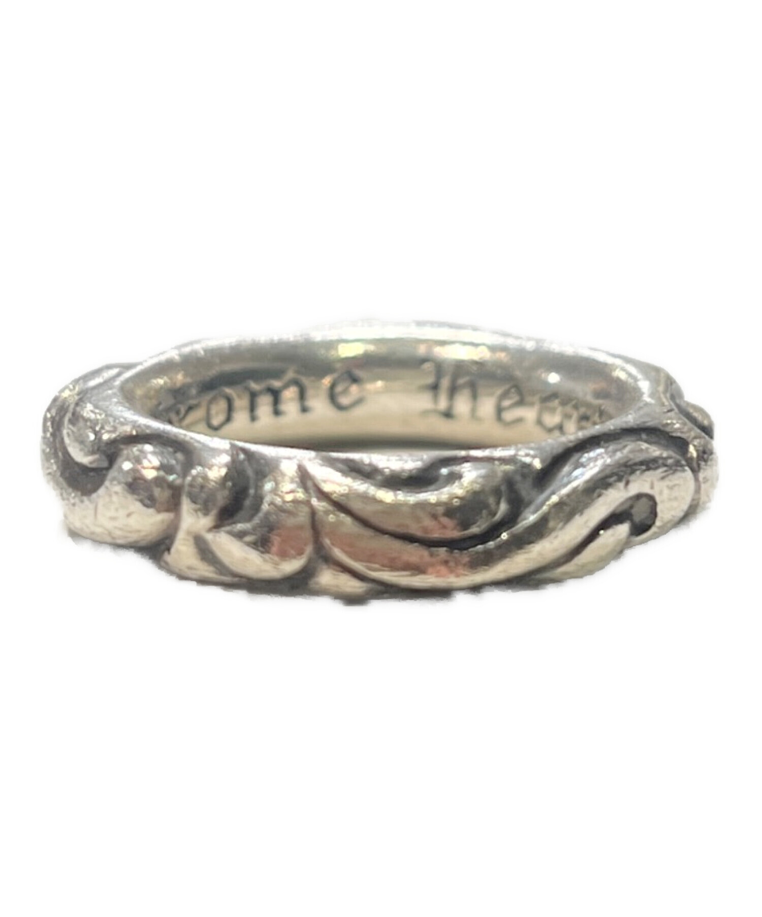 中古・古着通販】CHROME HEARTS (クロムハーツ) SCRL BAND サイズ:9号 
