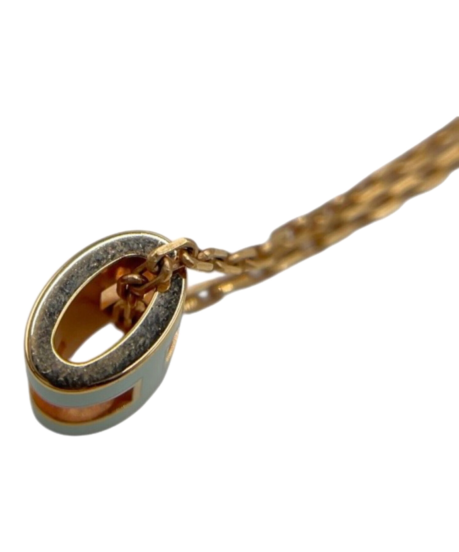 中古・古着通販】HERMES (エルメス) ミニポップHネックレス ミント