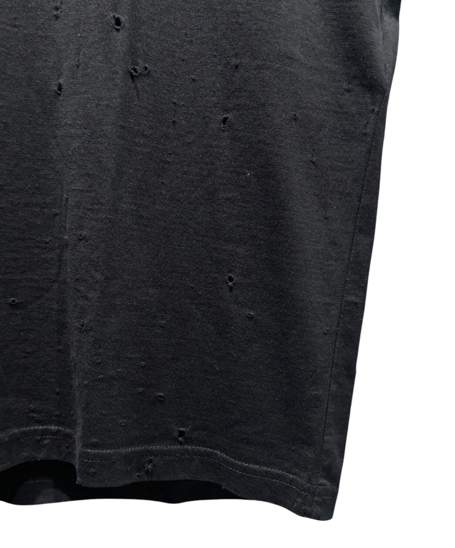 中古・古着通販】GIVENCHY (ジバンシィ) デストロイ加工ロゴTシャツ