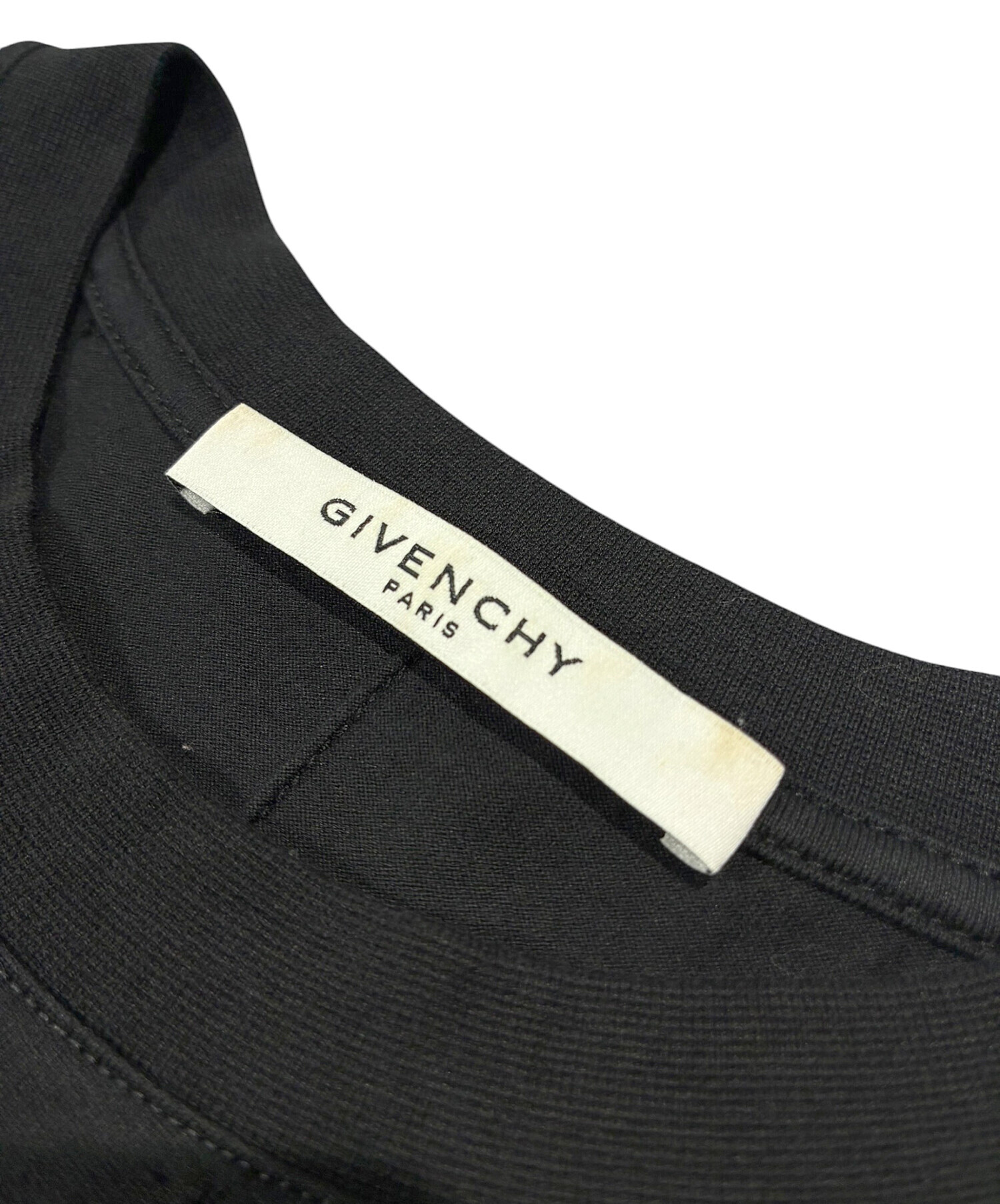 中古・古着通販】GIVENCHY (ジバンシィ) デストロイ加工ロゴTシャツ