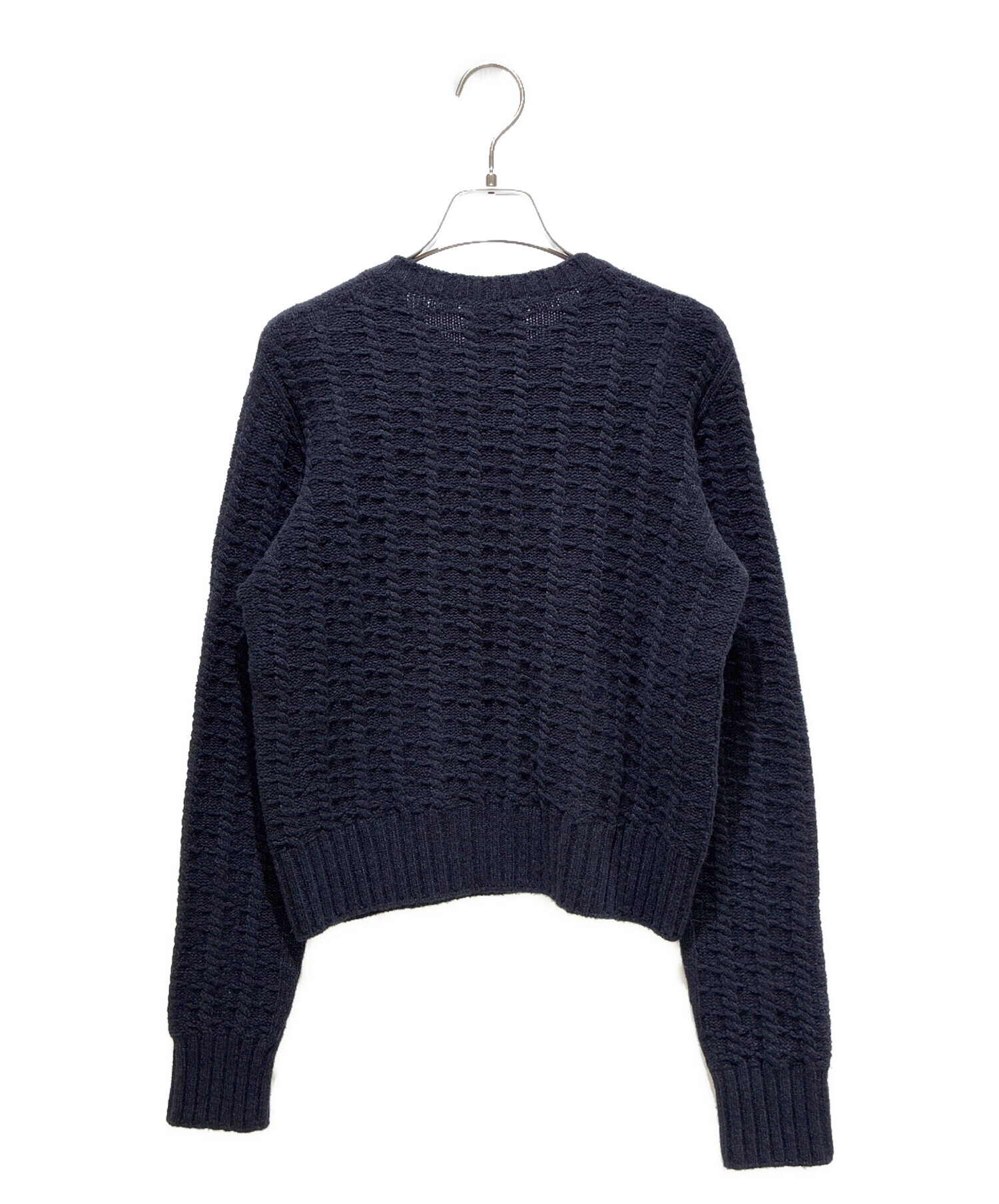 中古・古着通販】CHANEL (シャネル) ココマークニット ネイビー サイズ 