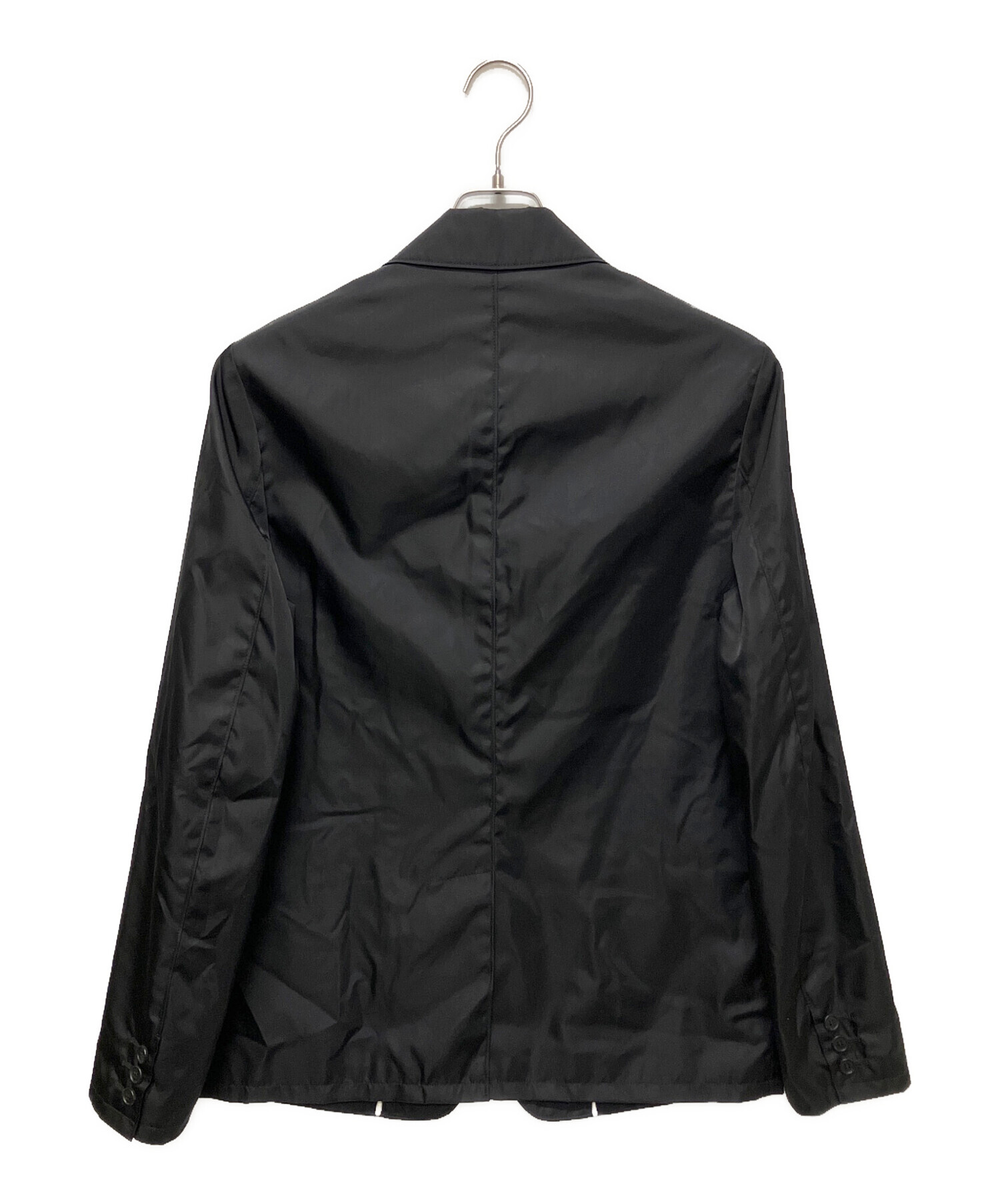中古・古着通販】PRADA (プラダ) プレートロゴテーラードジャケット