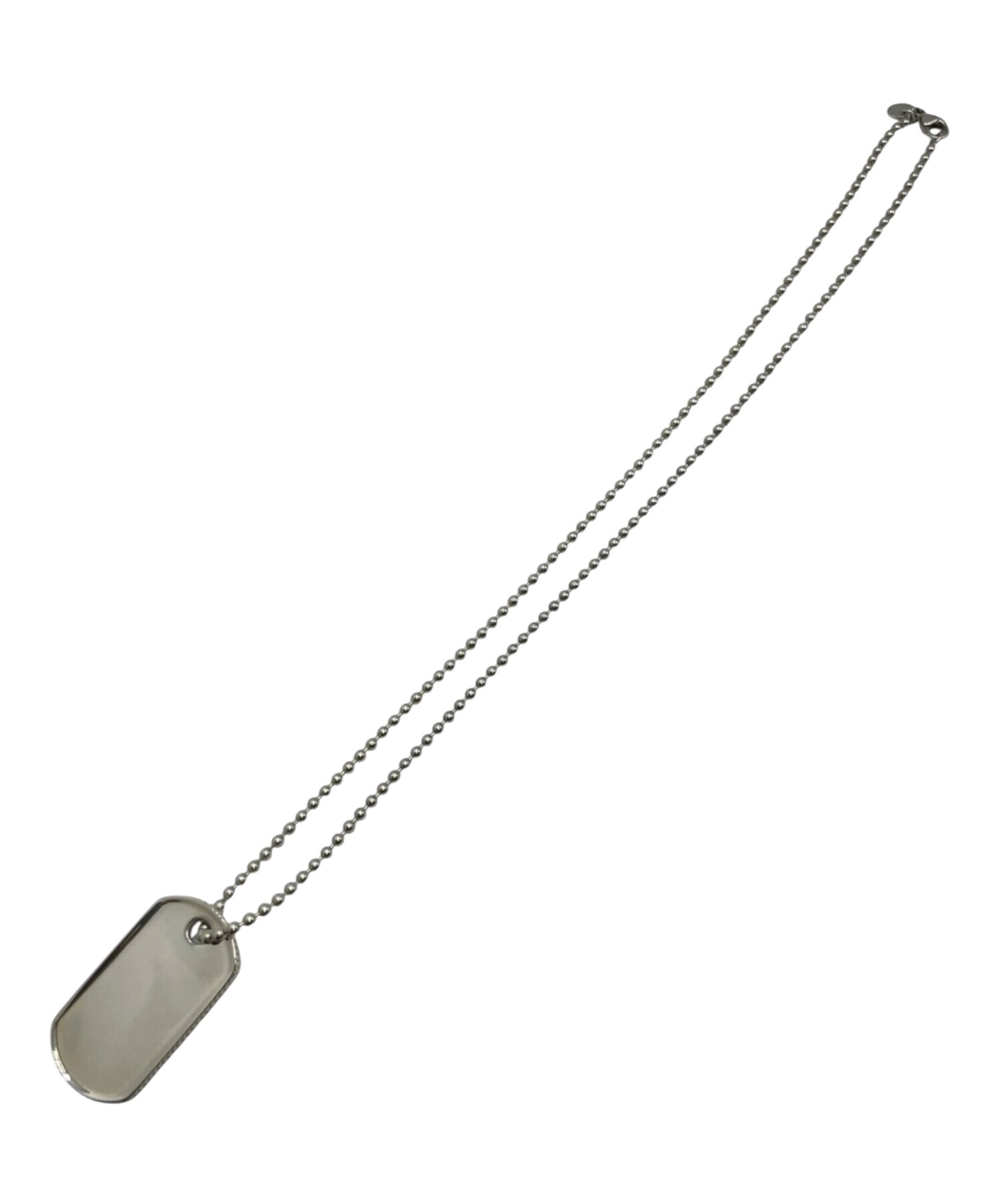 中古・古着通販】TIFFANY & Co. (ティファニー) ドックタグ ボール 中古・古着通販】TIFFANY & Co. (ティファニー) ドックタグ ボール
