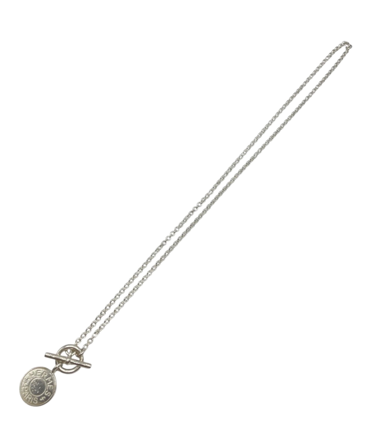 186005 HERMES エルメス セリエ シルバー メタル レディース [0000000000486] 中古・古着通販】HERMES (エルメス) セリエネックレス｜ブランド・古着